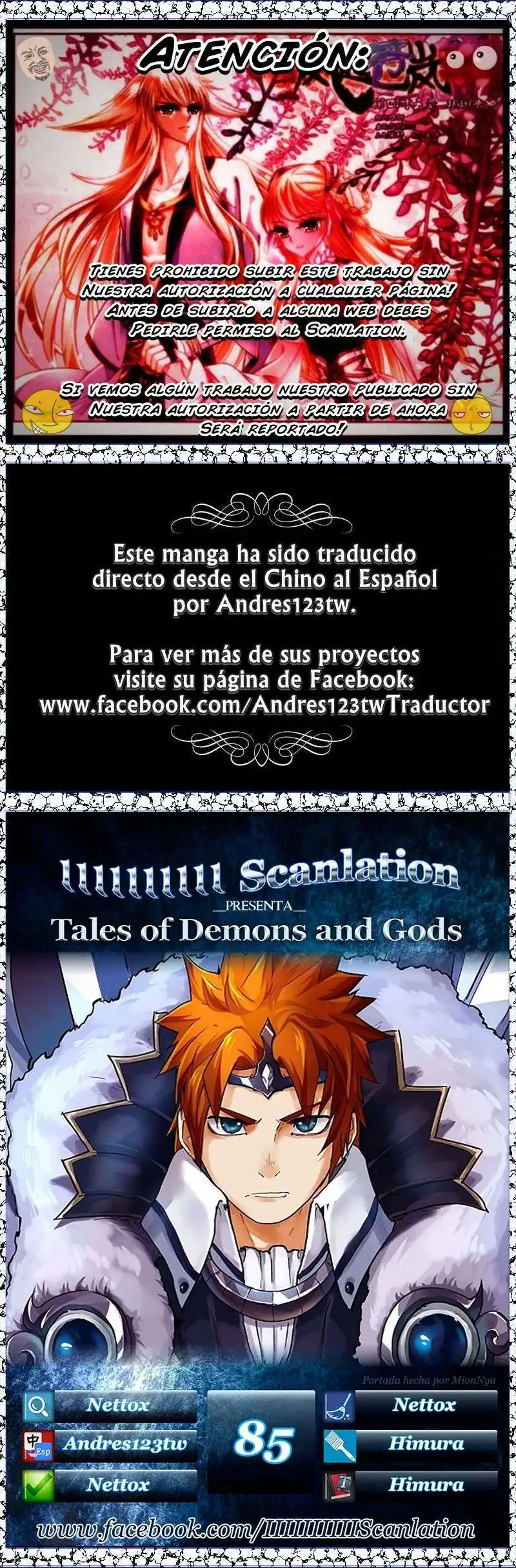 Página 1 — Tales of Demons and Gods Capítulo 85