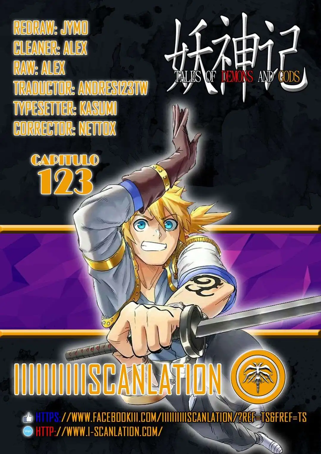 Página 1 — Tales of Demons and Gods Capítulo 123