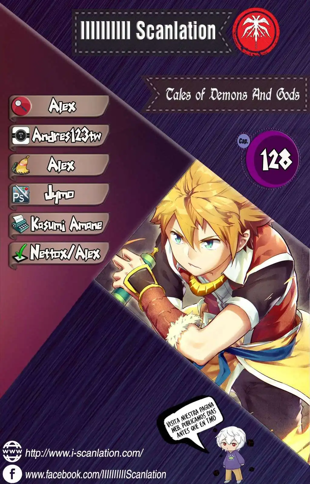 Página 1 — Tales of Demons and Gods Capítulo 128