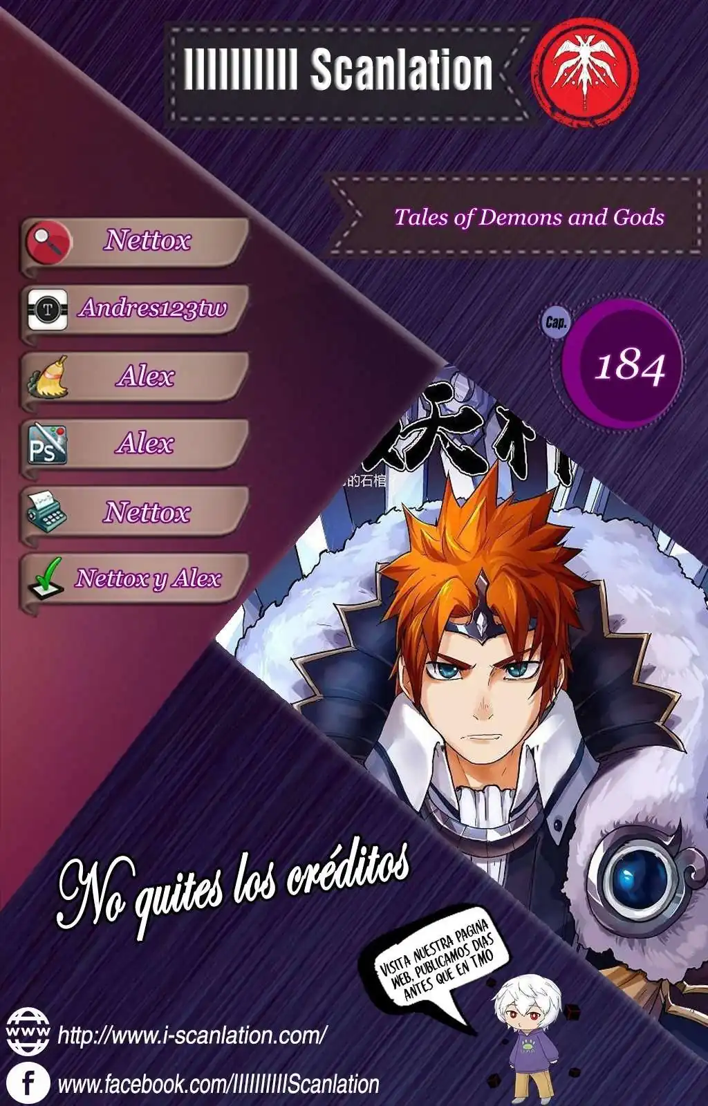 Página 2 — Tales of Demons and Gods Capítulo 184