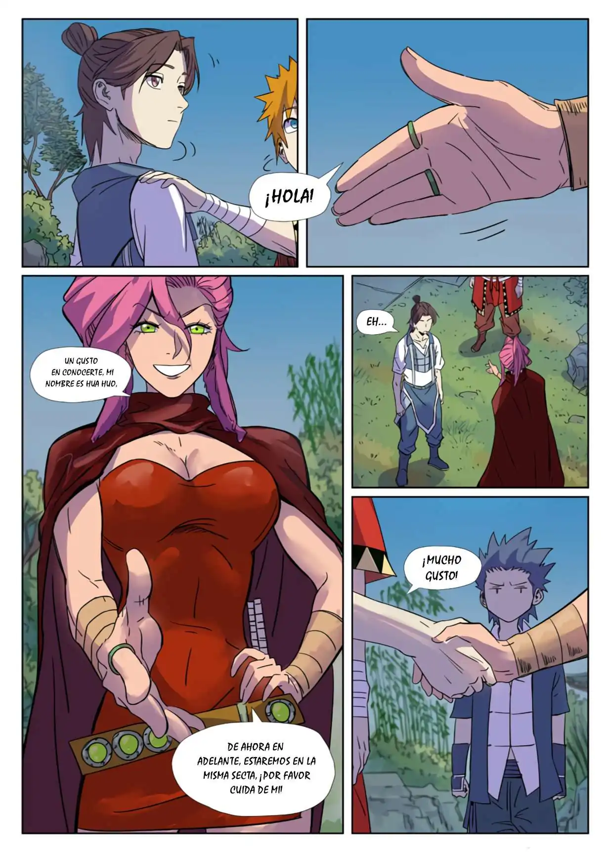 Página 3 — Tales of Demons and Gods Capítulo 296.5