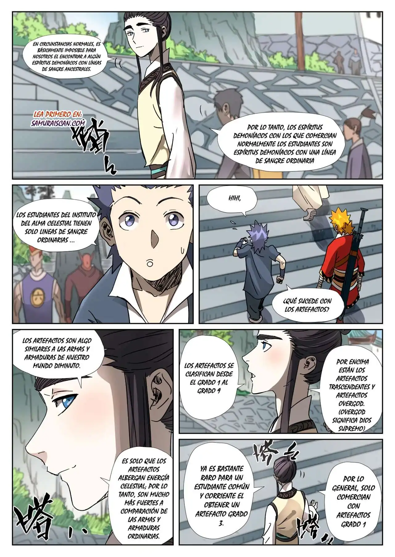 Página 8 — Tales of Demons and Gods Capítulo 301