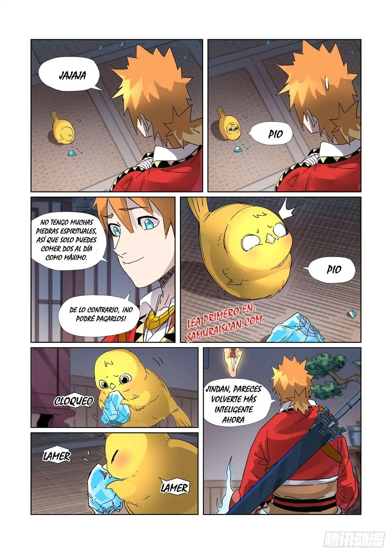 Página 10 — Tales of Demons and Gods Capítulo 309.5