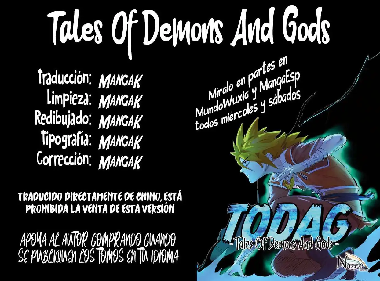 Página 1 — Tales of Demons and Gods Capítulo 313