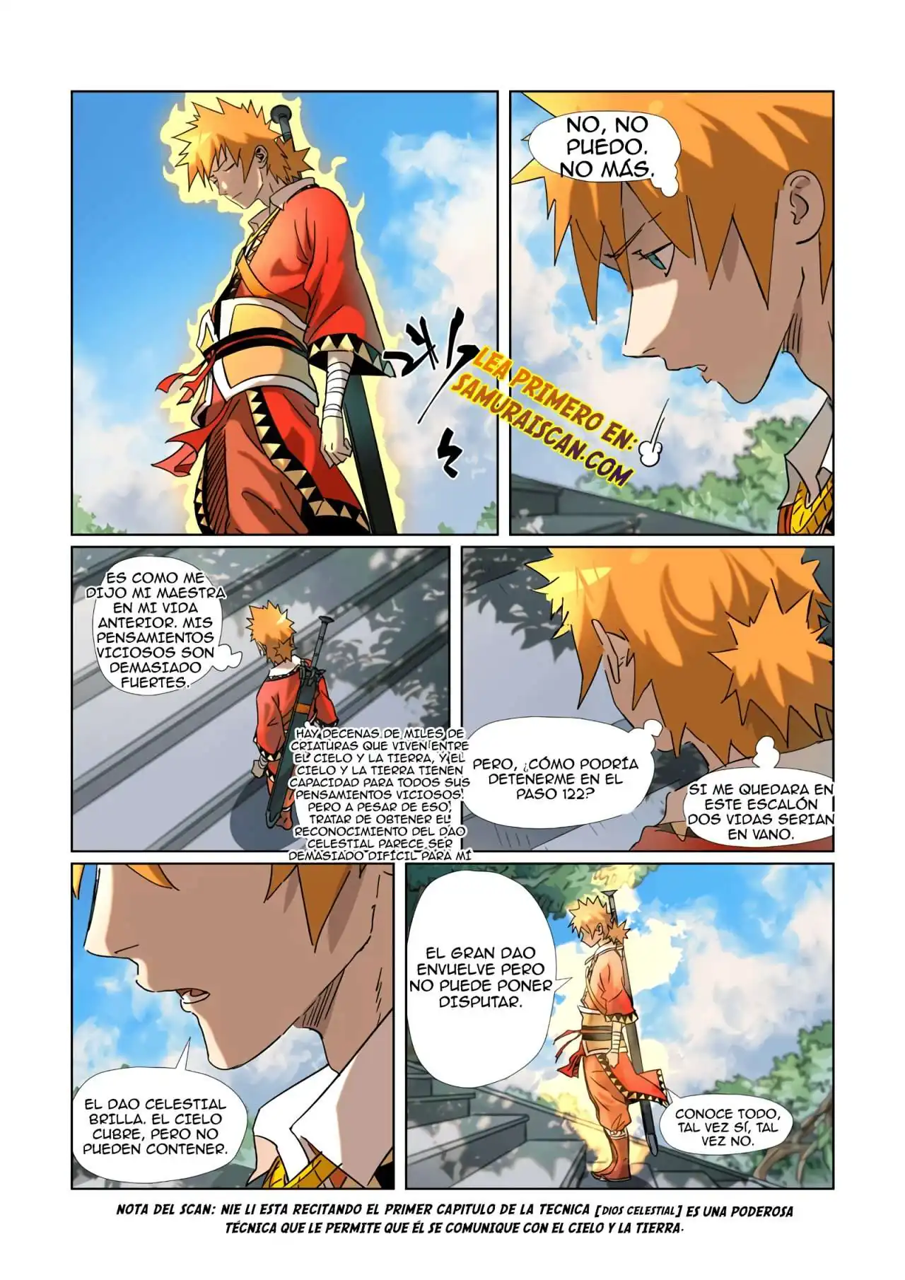 Página 4 — Tales of Demons and Gods Capítulo 314.5