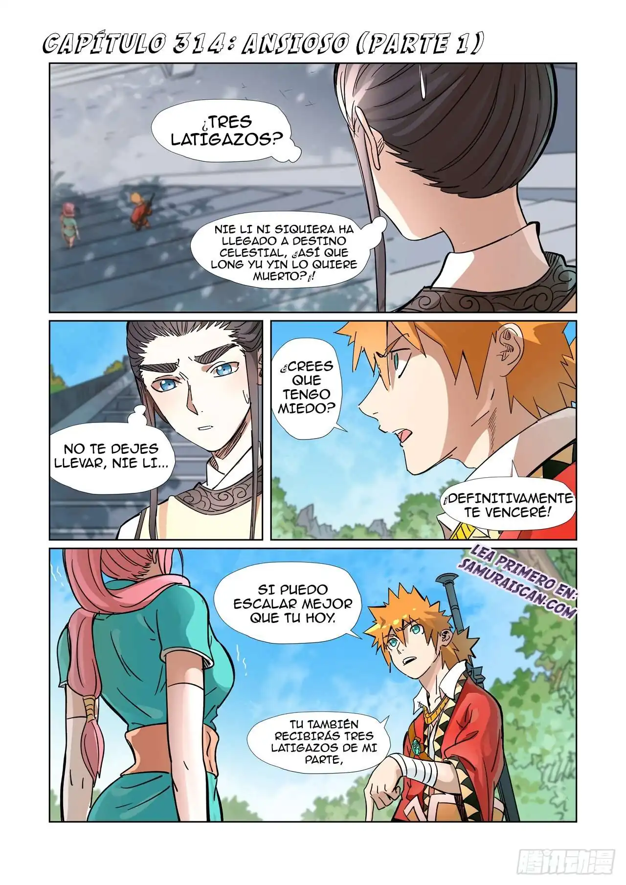 Página 4 — Tales of Demons and Gods Capítulo 314