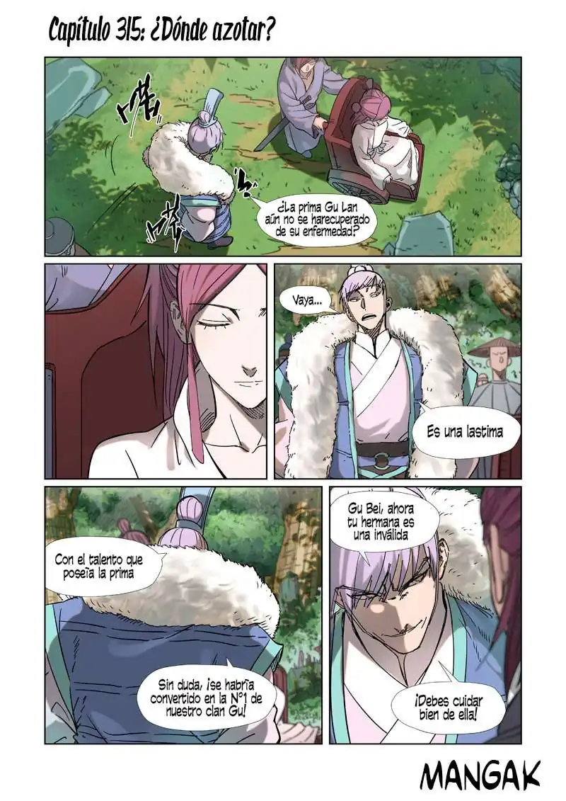Página 3 — Tales of Demons and Gods Capítulo 315