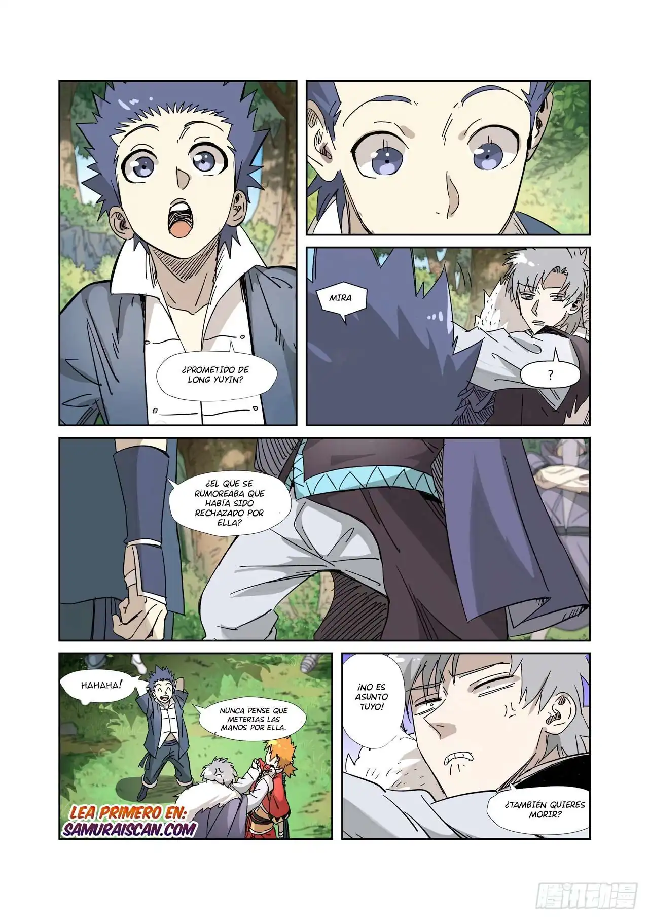 Página 10 — Tales of Demons and Gods Capítulo 317.5
