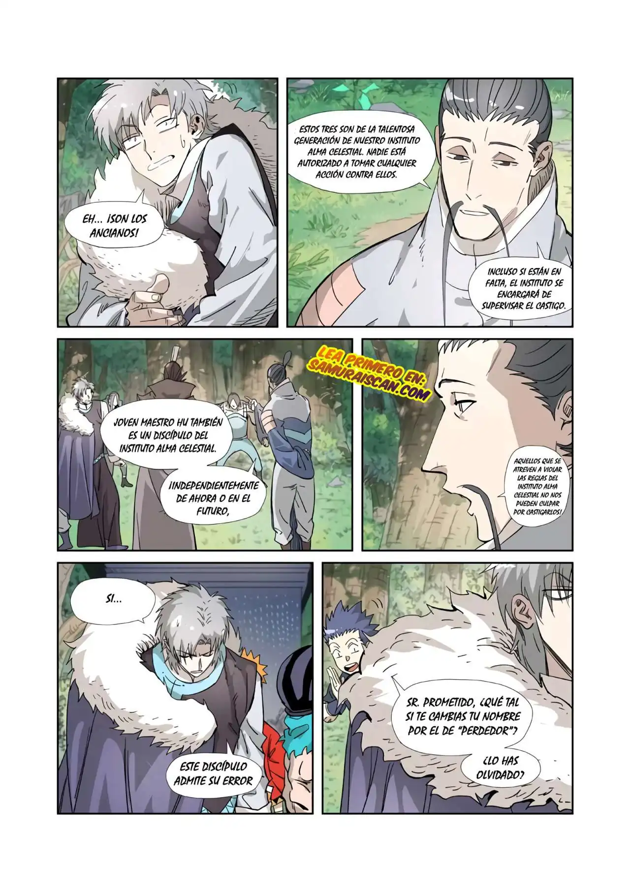 Página 7 — Tales of Demons and Gods Capítulo 318