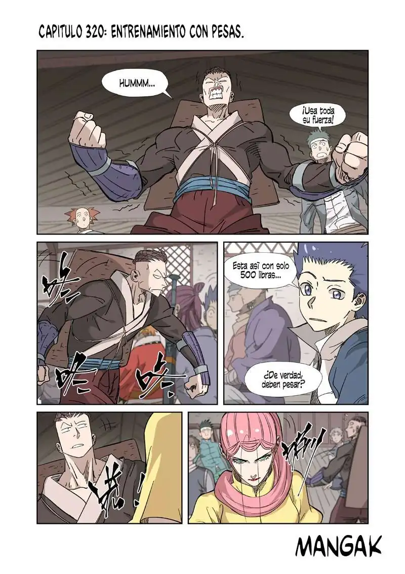 Página 3 — Tales of Demons and Gods Capítulo 320