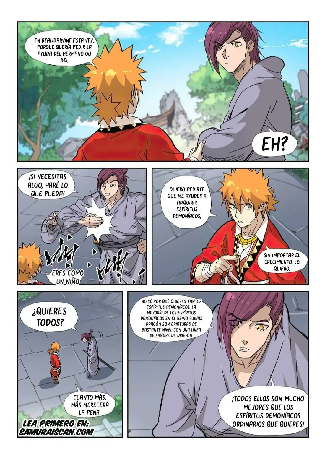 Página 4 — Tales of Demons and Gods Capítulo 327