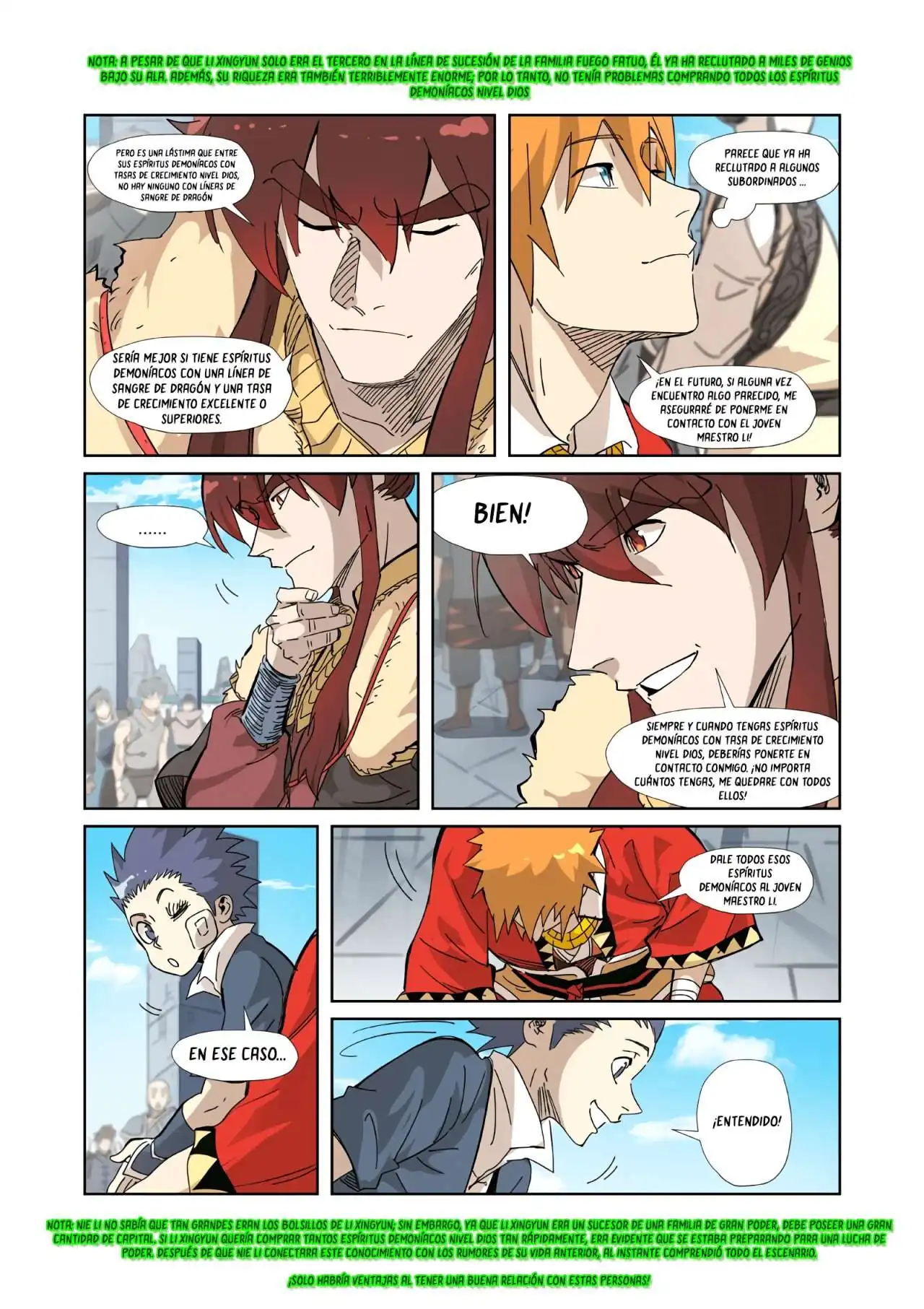 Página 4 — Tales of Demons and Gods Capítulo 328