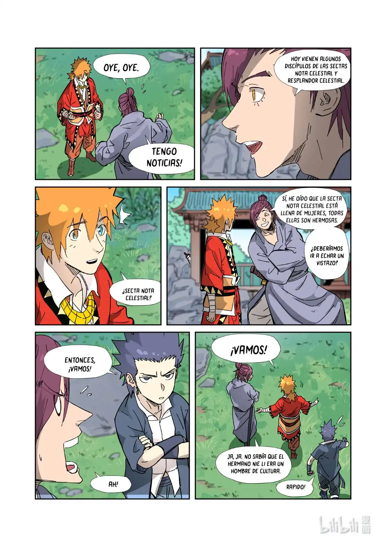 Página 10 — Tales of Demons and Gods Capítulo 333.5
