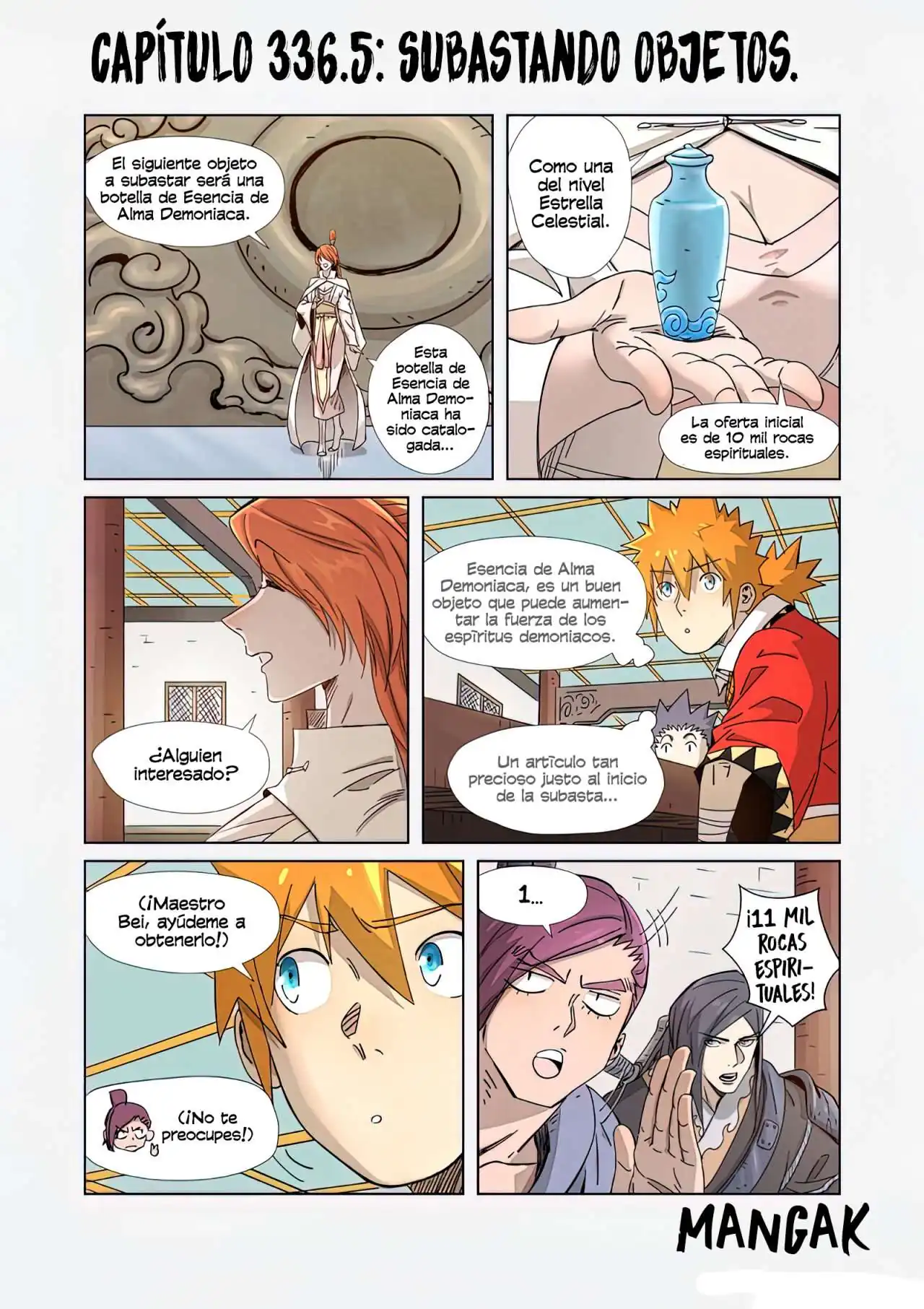 Página 3 — Tales of Demons and Gods Capítulo 336.5