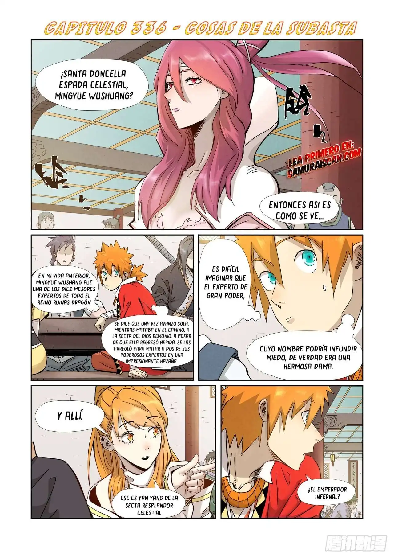 Página 3 — Tales of Demons and Gods Capítulo 336