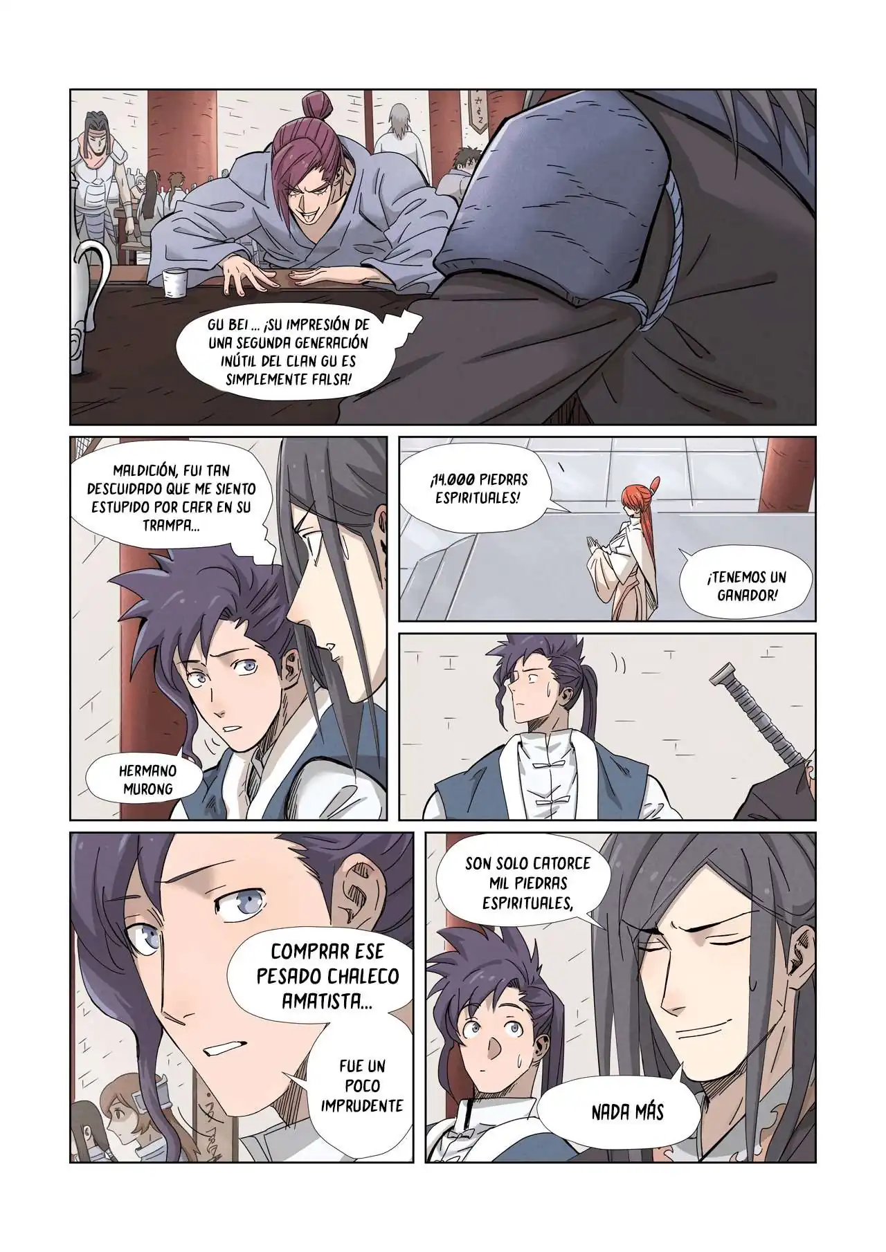 Página 3 — Tales of Demons and Gods Capítulo 337.5