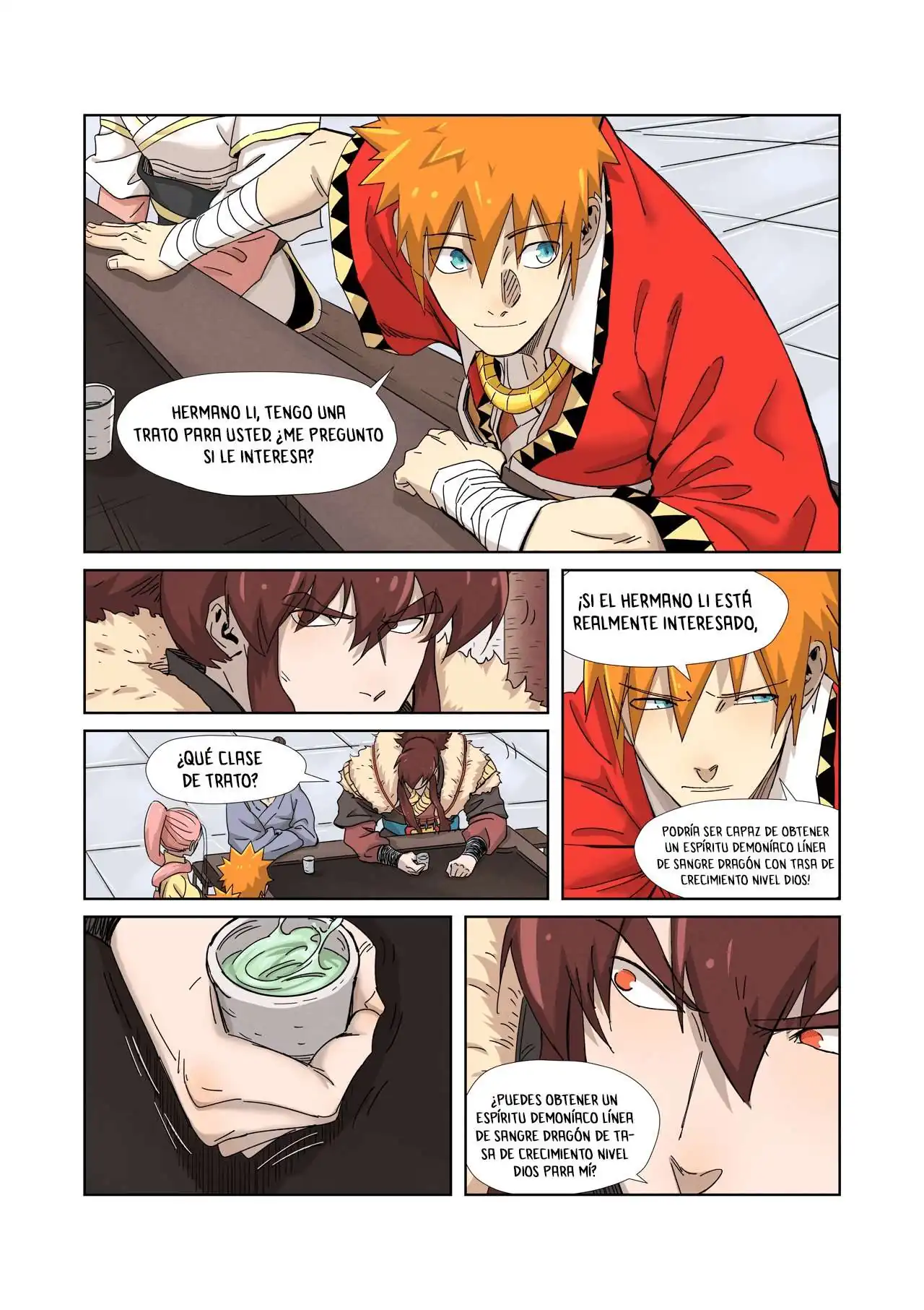 Página 8 — Tales of Demons and Gods Capítulo 337.5