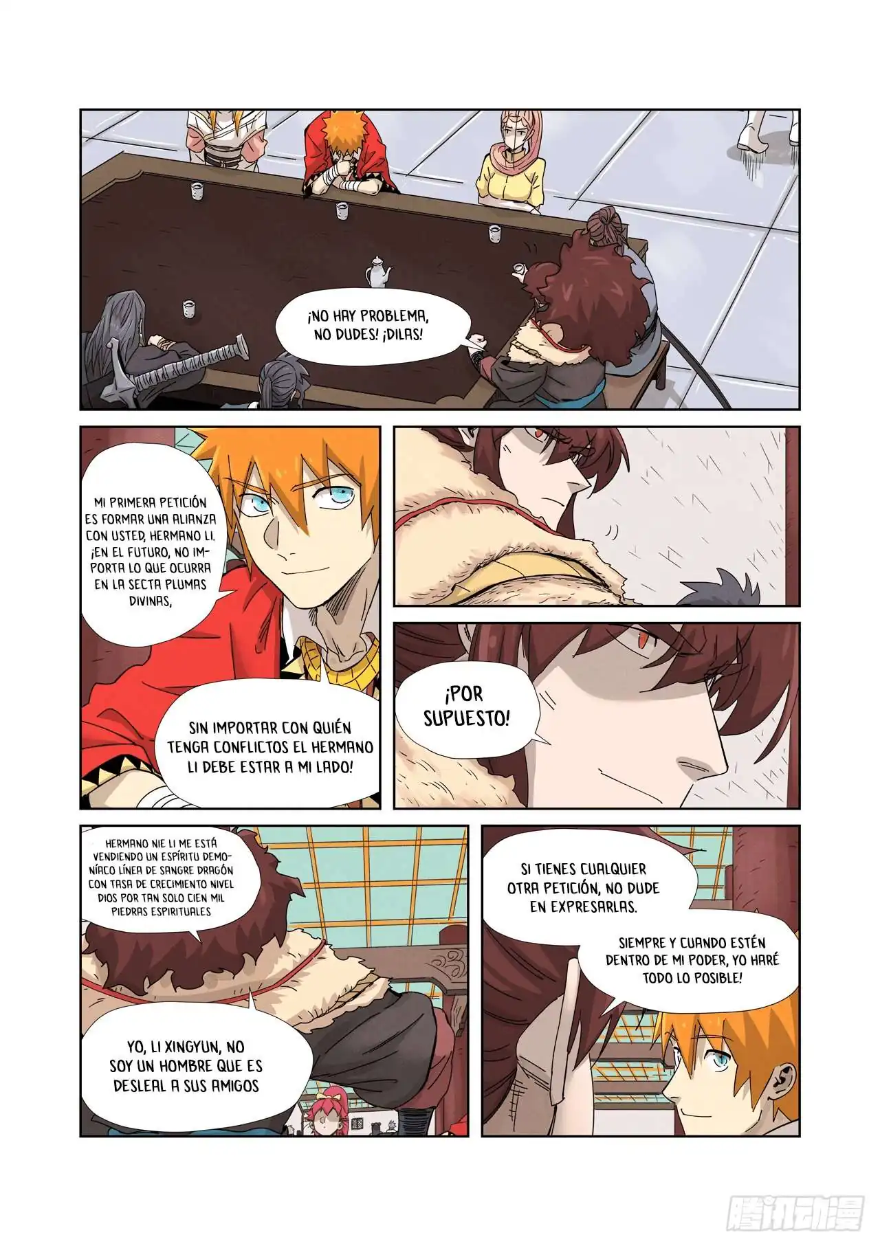 Página 10 — Tales of Demons and Gods Capítulo 337.5