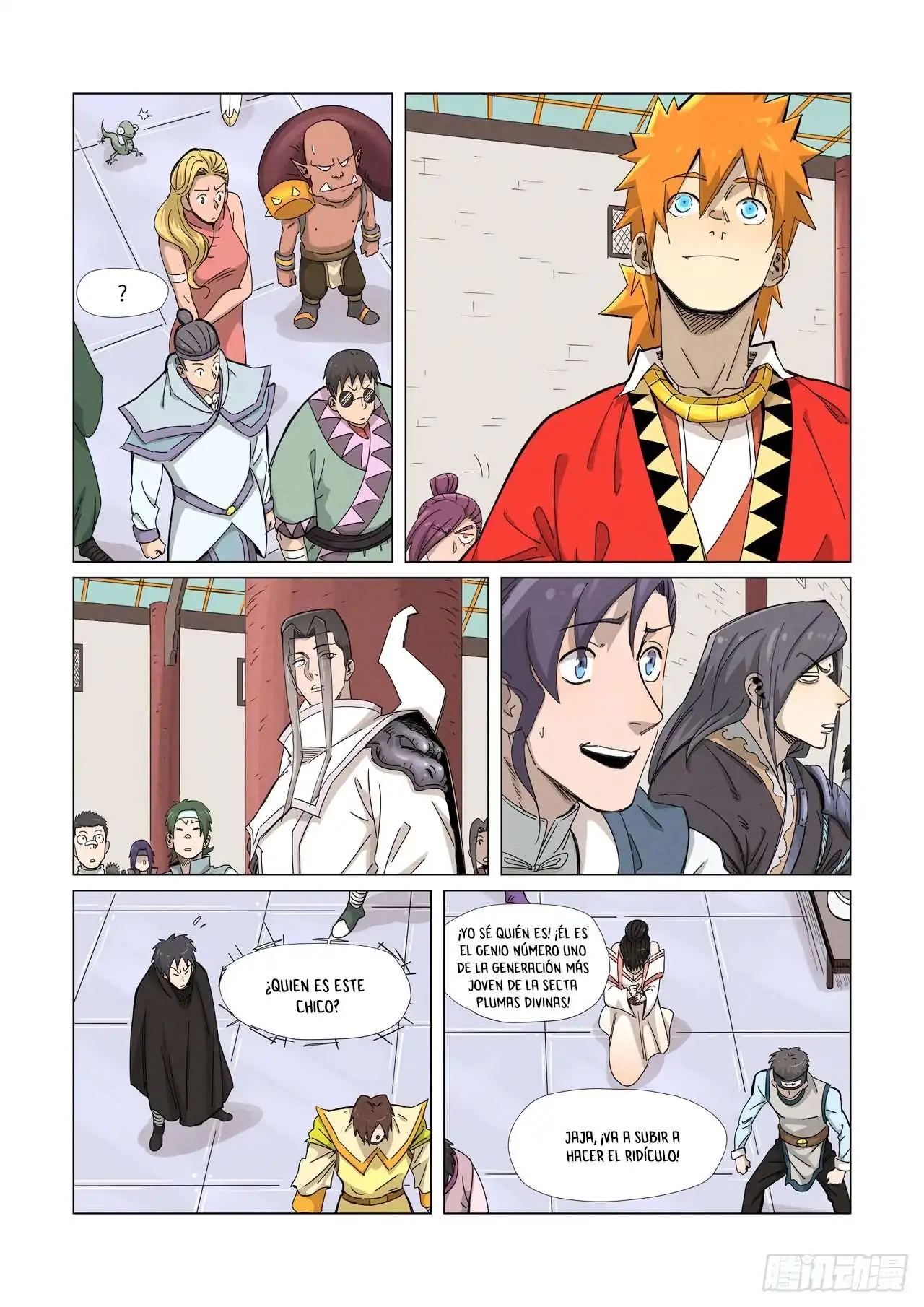 Página 4 — Tales of Demons and Gods Capítulo 341