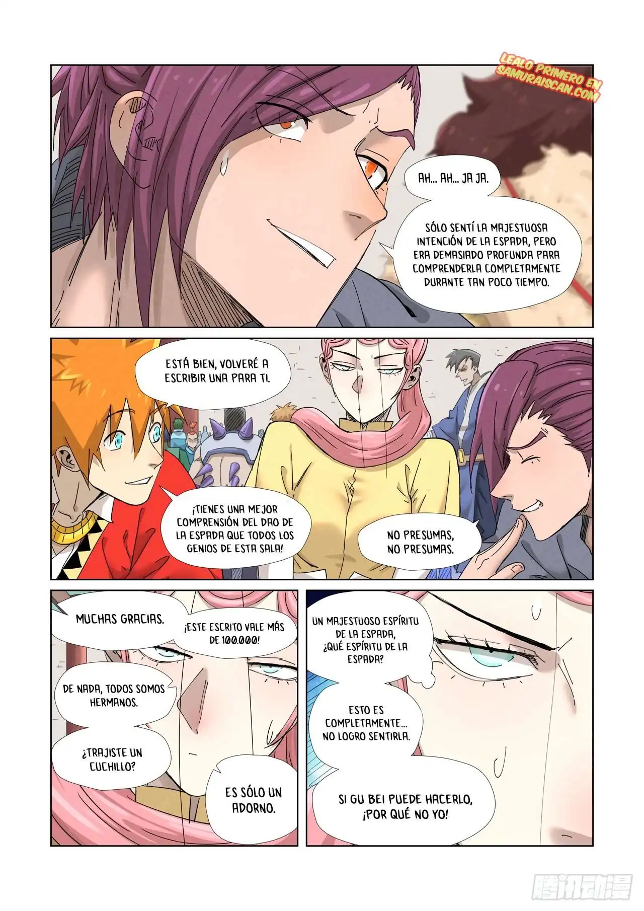 Página 5 — Tales of Demons and Gods Capítulo 342.5