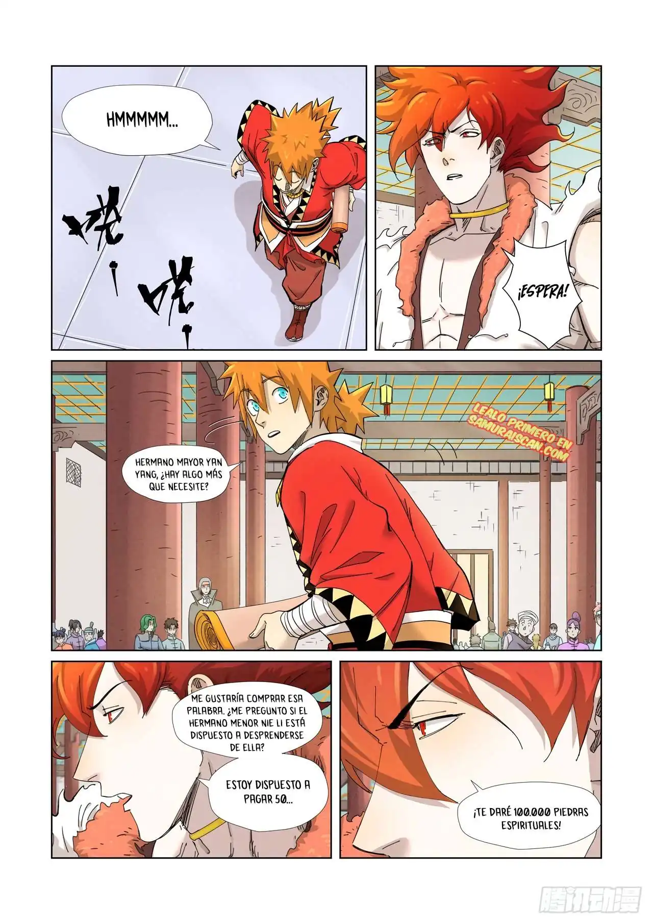 Página 4 — Tales of Demons and Gods Capítulo 342