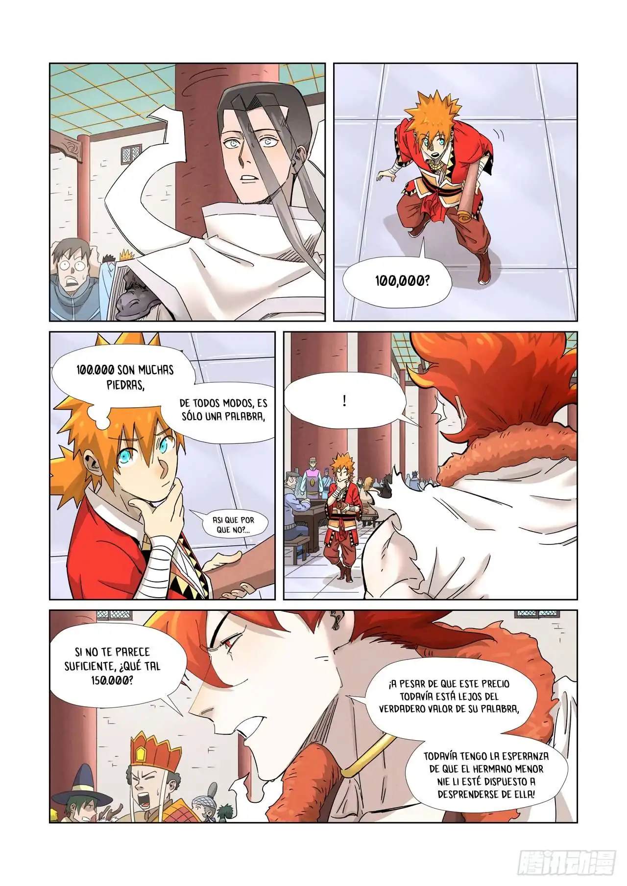 Página 5 — Tales of Demons and Gods Capítulo 342