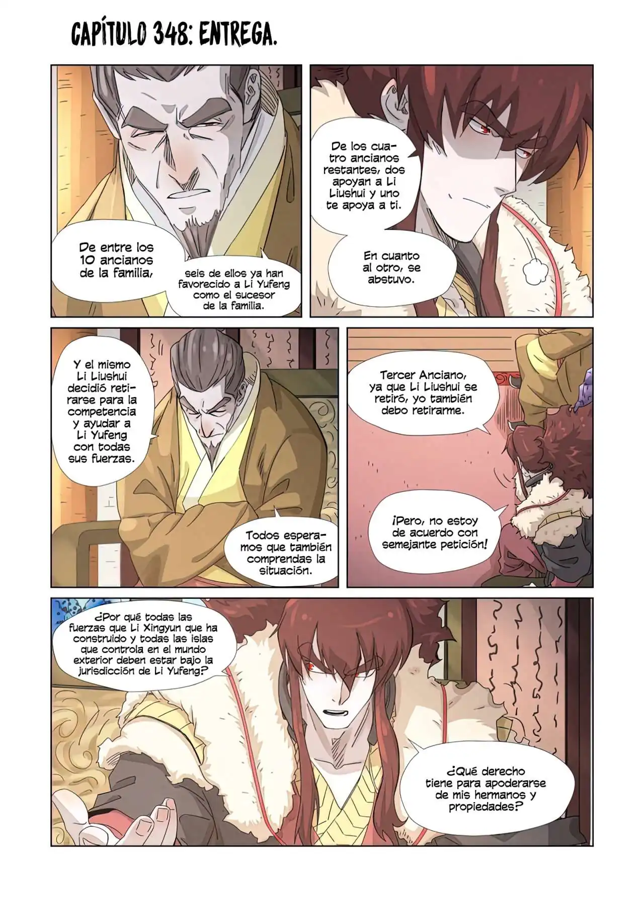 Página 4 — Tales of Demons and Gods Capítulo 348
