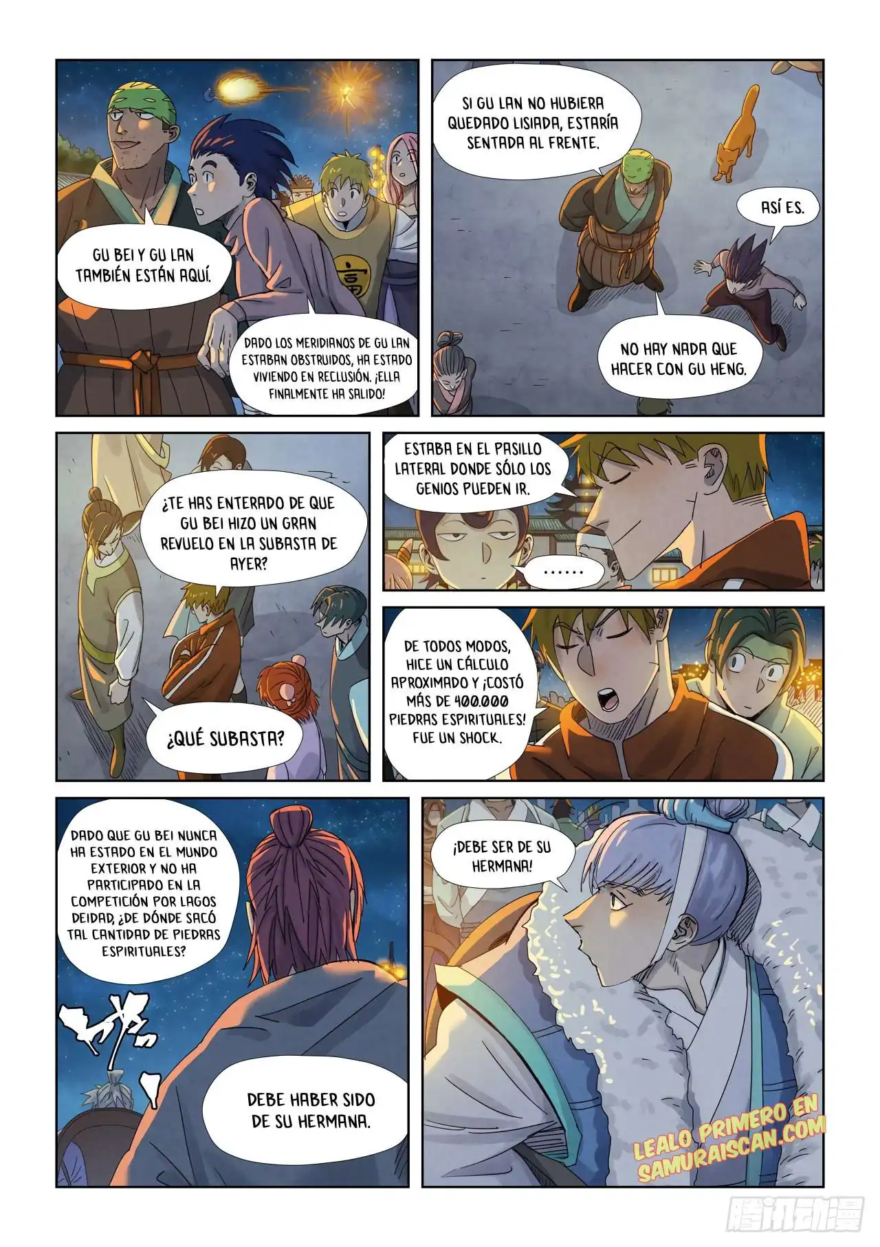 Página 4 — Tales of Demons and Gods Capítulo 349