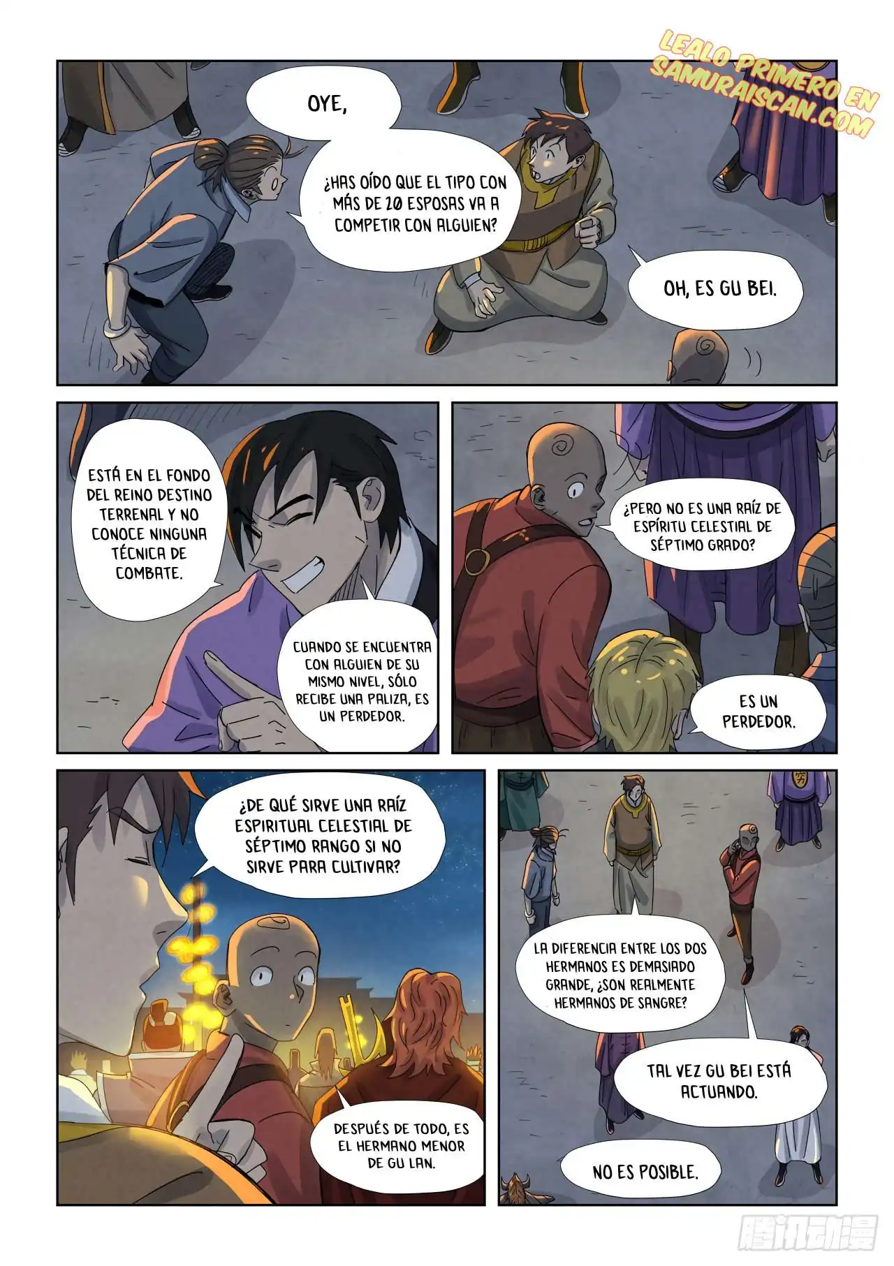 Página 8 — Tales of Demons and Gods Capítulo 349