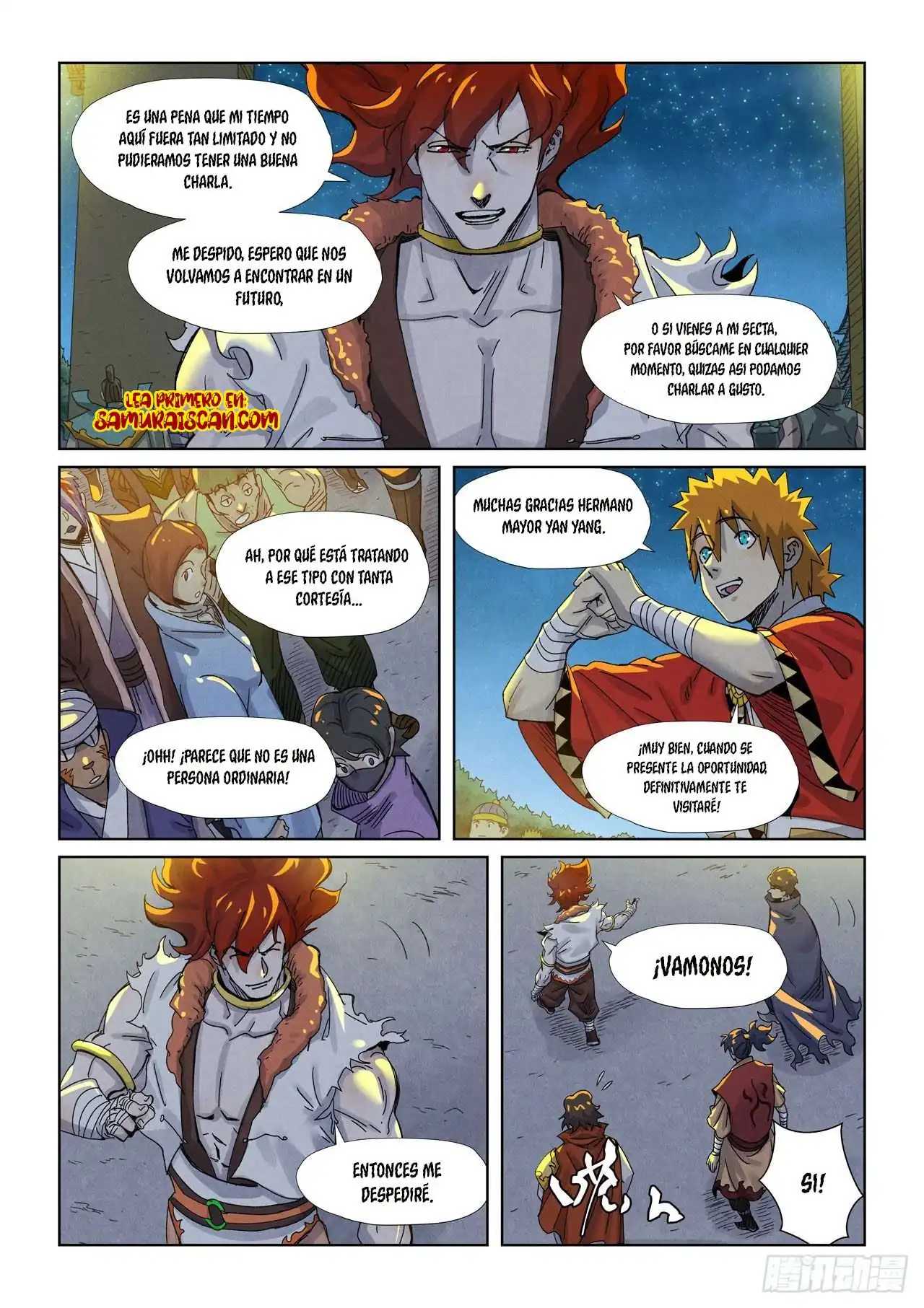 Página 4 — Tales of Demons and Gods Capítulo 351.5