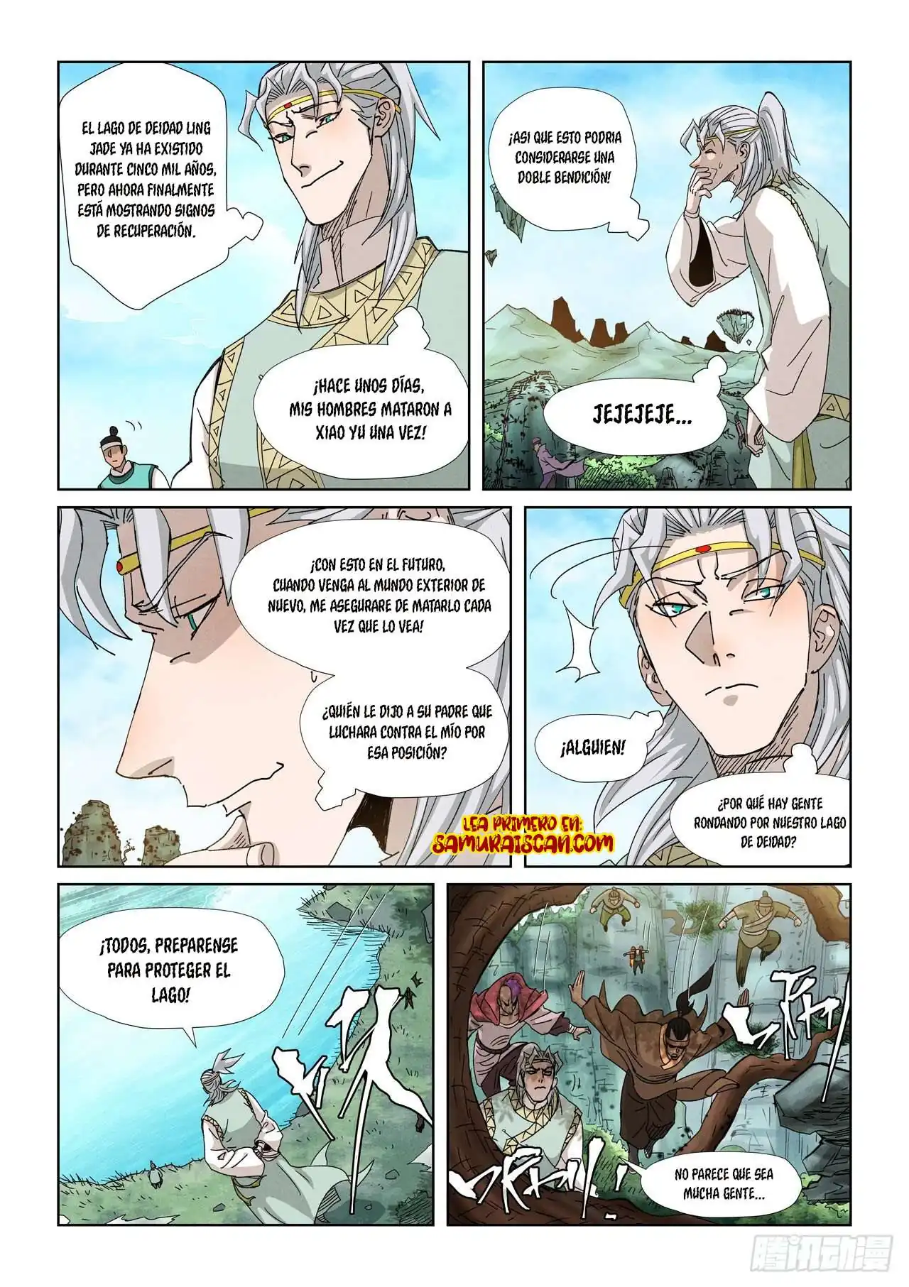 Página 9 — Tales of Demons and Gods Capítulo 351.5