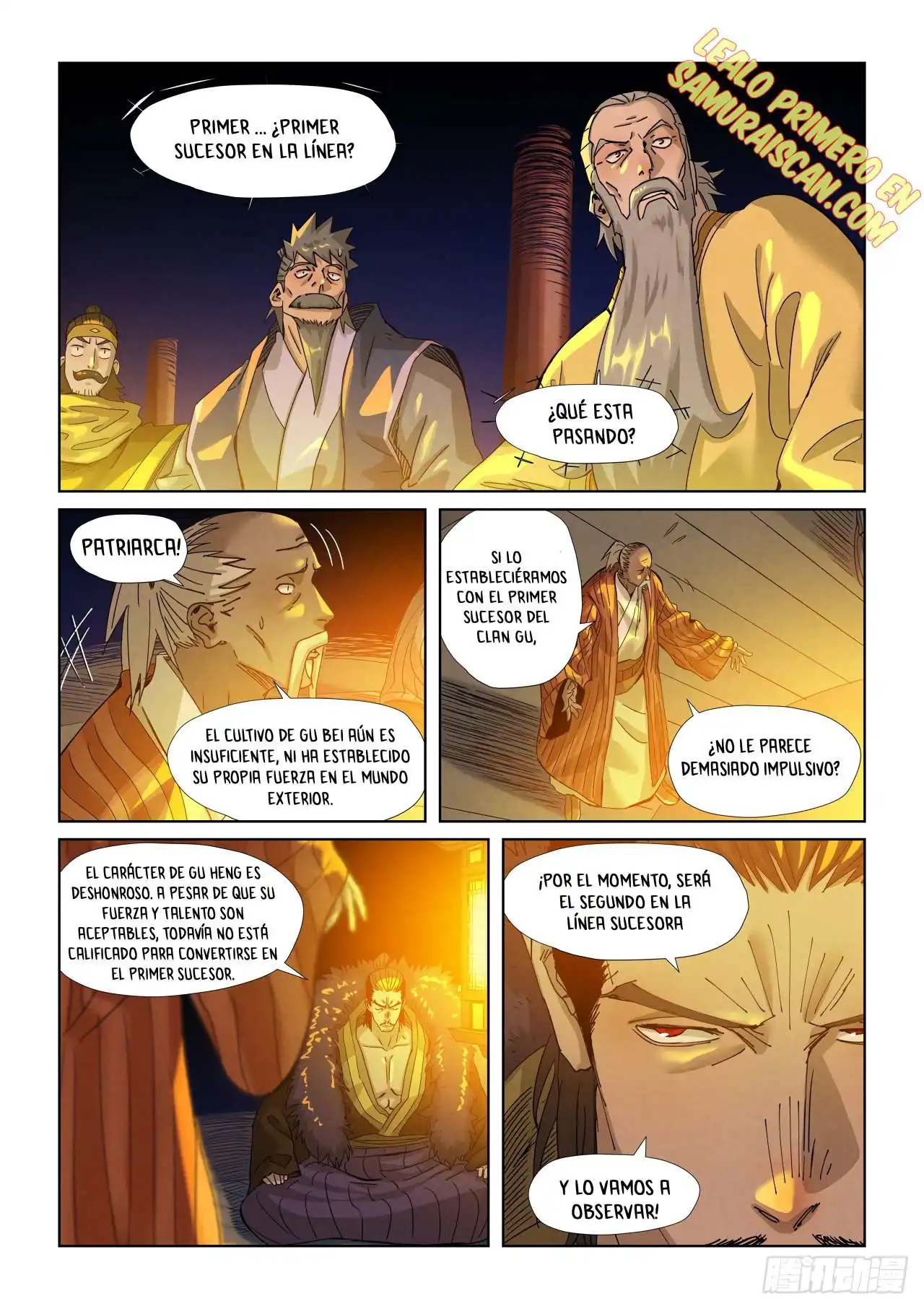 Página 4 — Tales of Demons and Gods Capítulo 351
