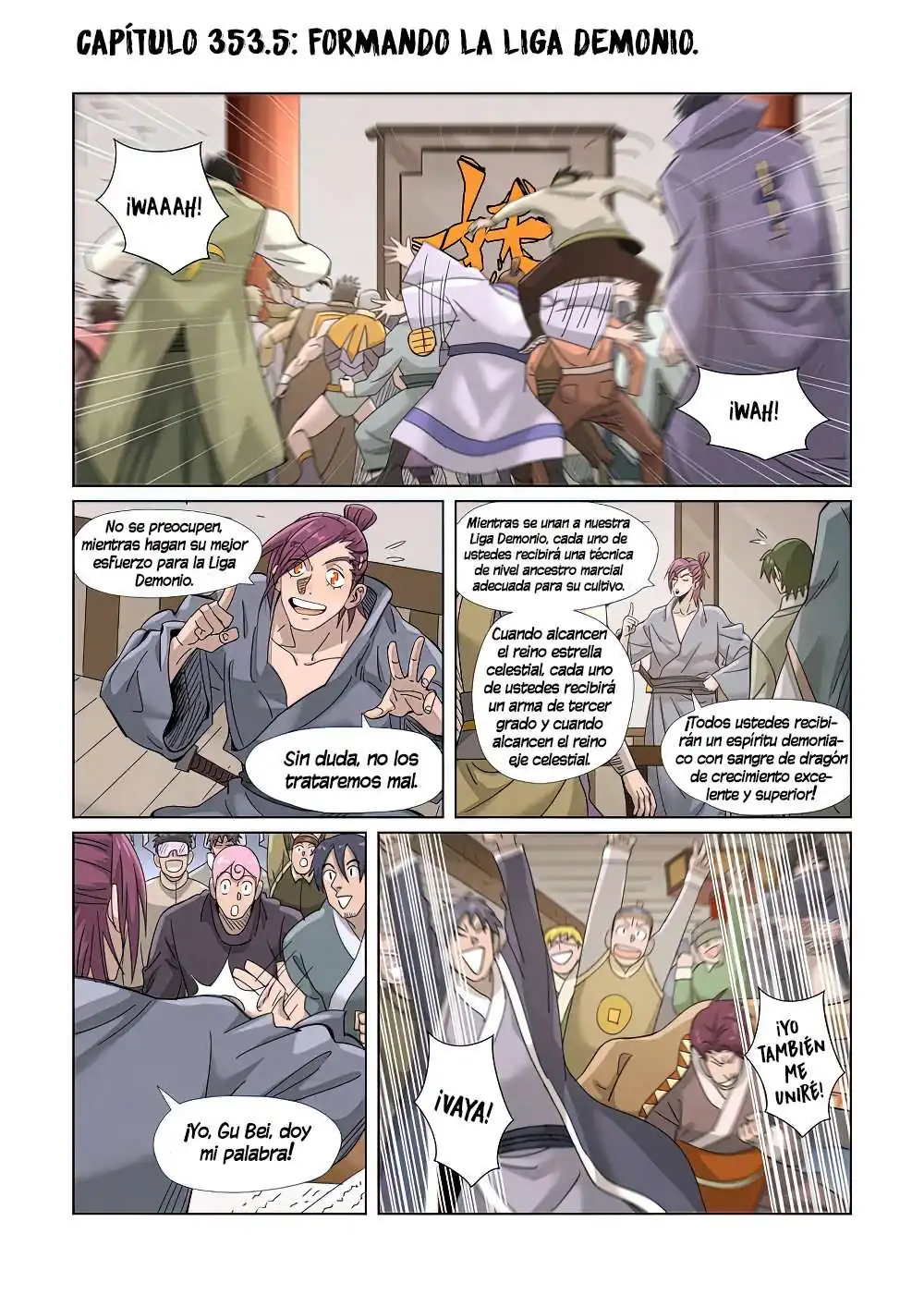 Página 5 — Tales of Demons and Gods Capítulo 353.5