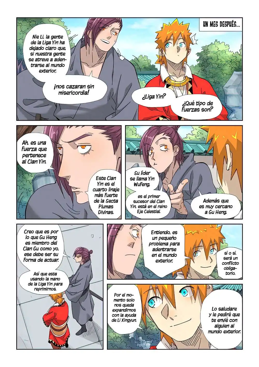 Página 10 — Tales of Demons and Gods Capítulo 353.5