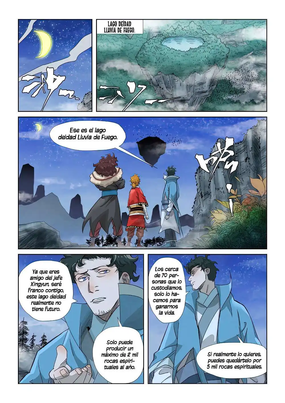 Página 13 — Tales of Demons and Gods Capítulo 353.5