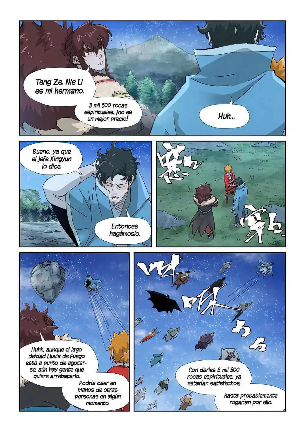 Página 14 — Tales of Demons and Gods Capítulo 353.5