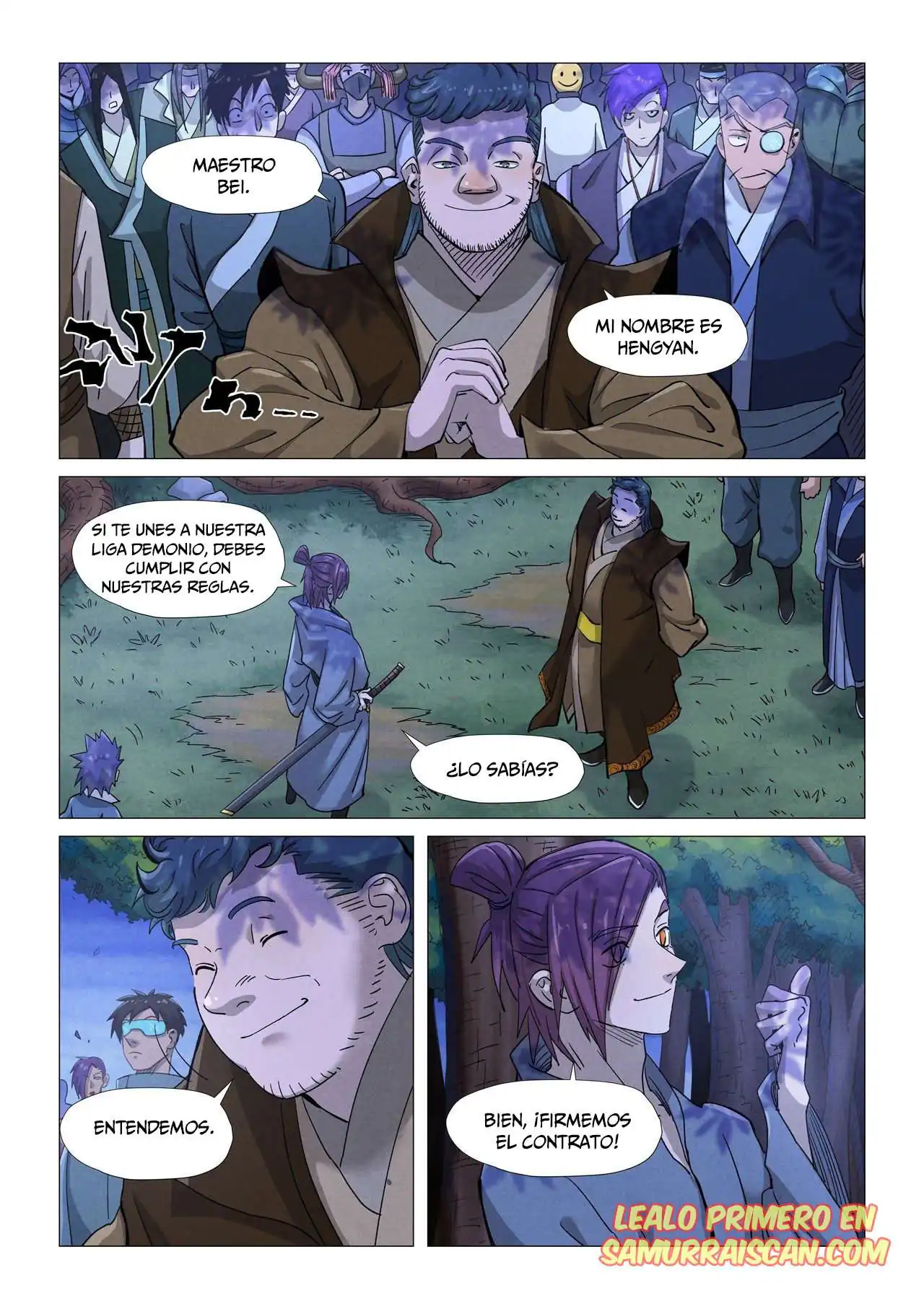 Página 4 — Tales of Demons and Gods Capítulo 362