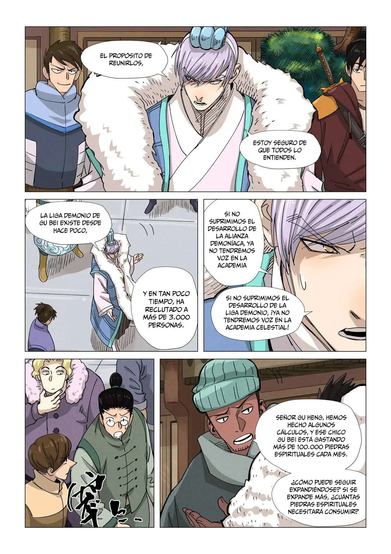Página 8 — Tales of Demons and Gods Capítulo 362