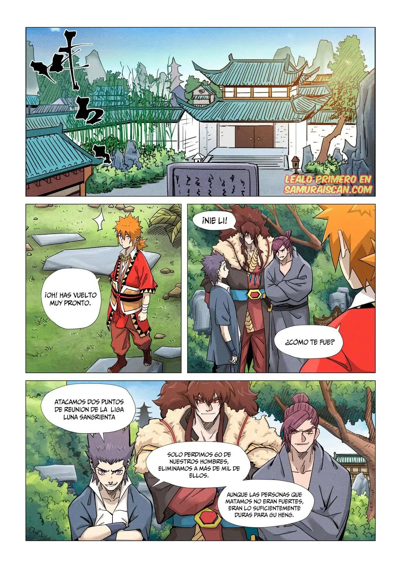 Página 4 — Tales of Demons and Gods Capítulo 366