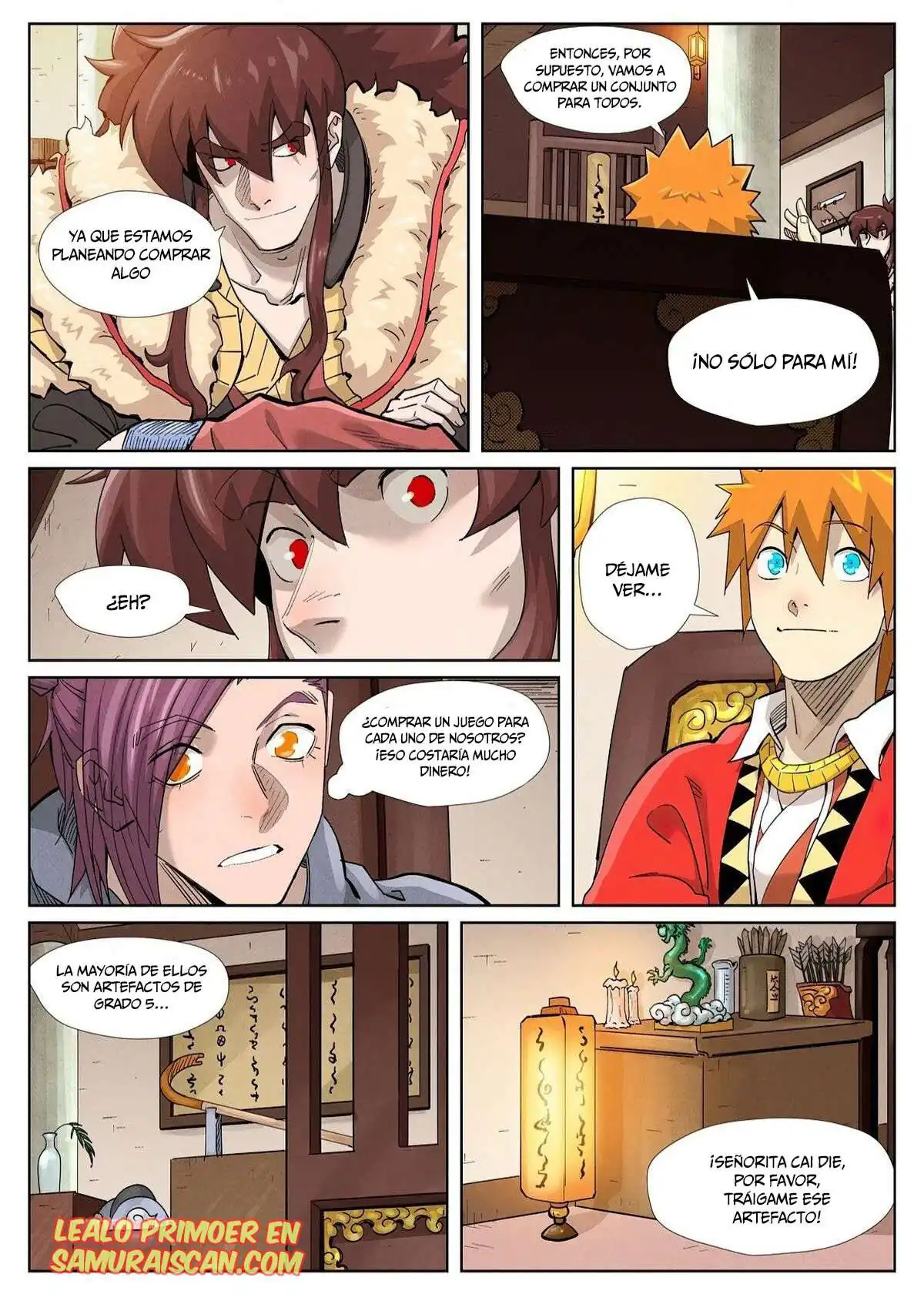 Página 3 — Tales of Demons and Gods Capítulo 367.5