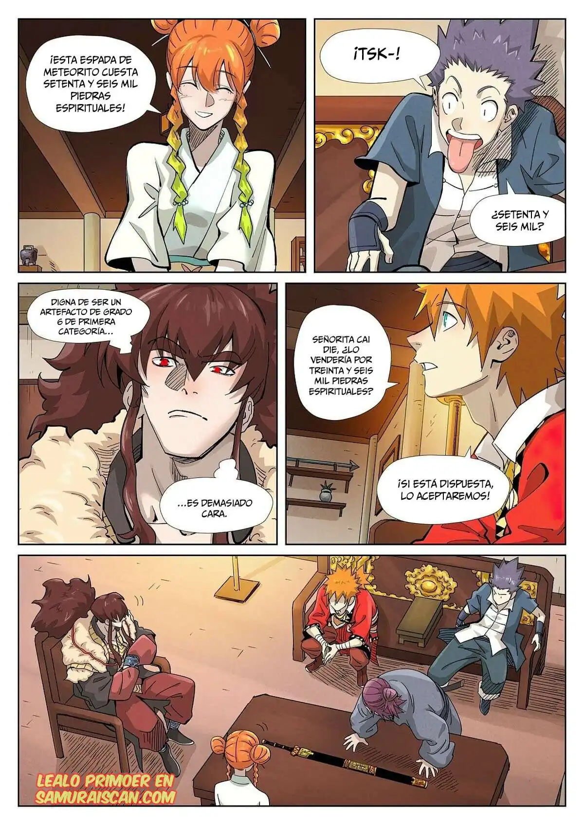 Página 6 — Tales of Demons and Gods Capítulo 367.5