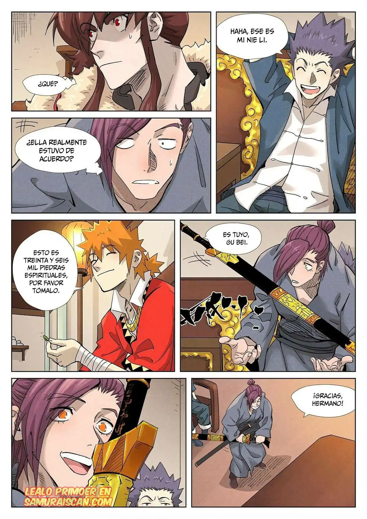 Página 8 — Tales of Demons and Gods Capítulo 367.5