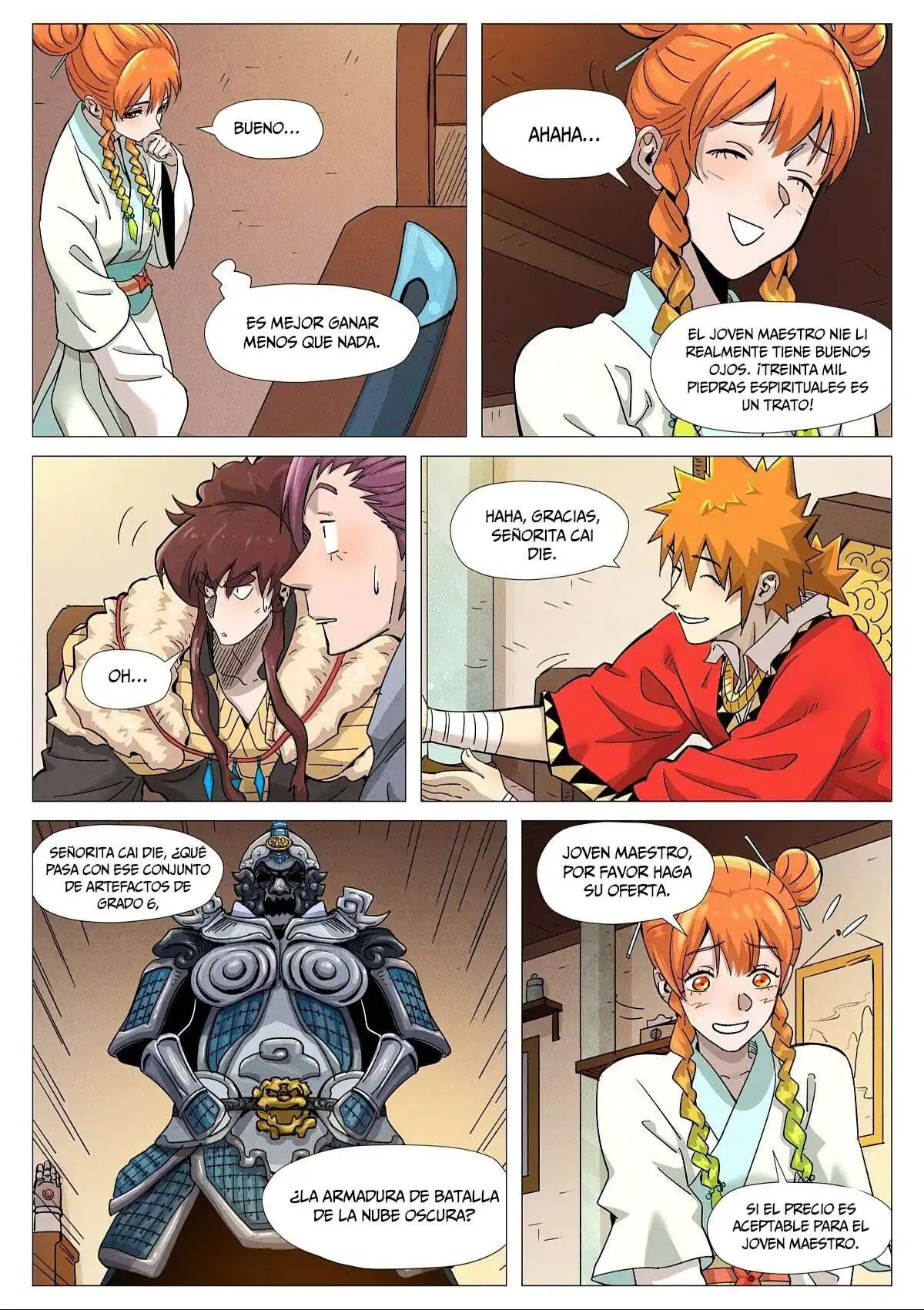 Página 12 — Tales of Demons and Gods Capítulo 367.5