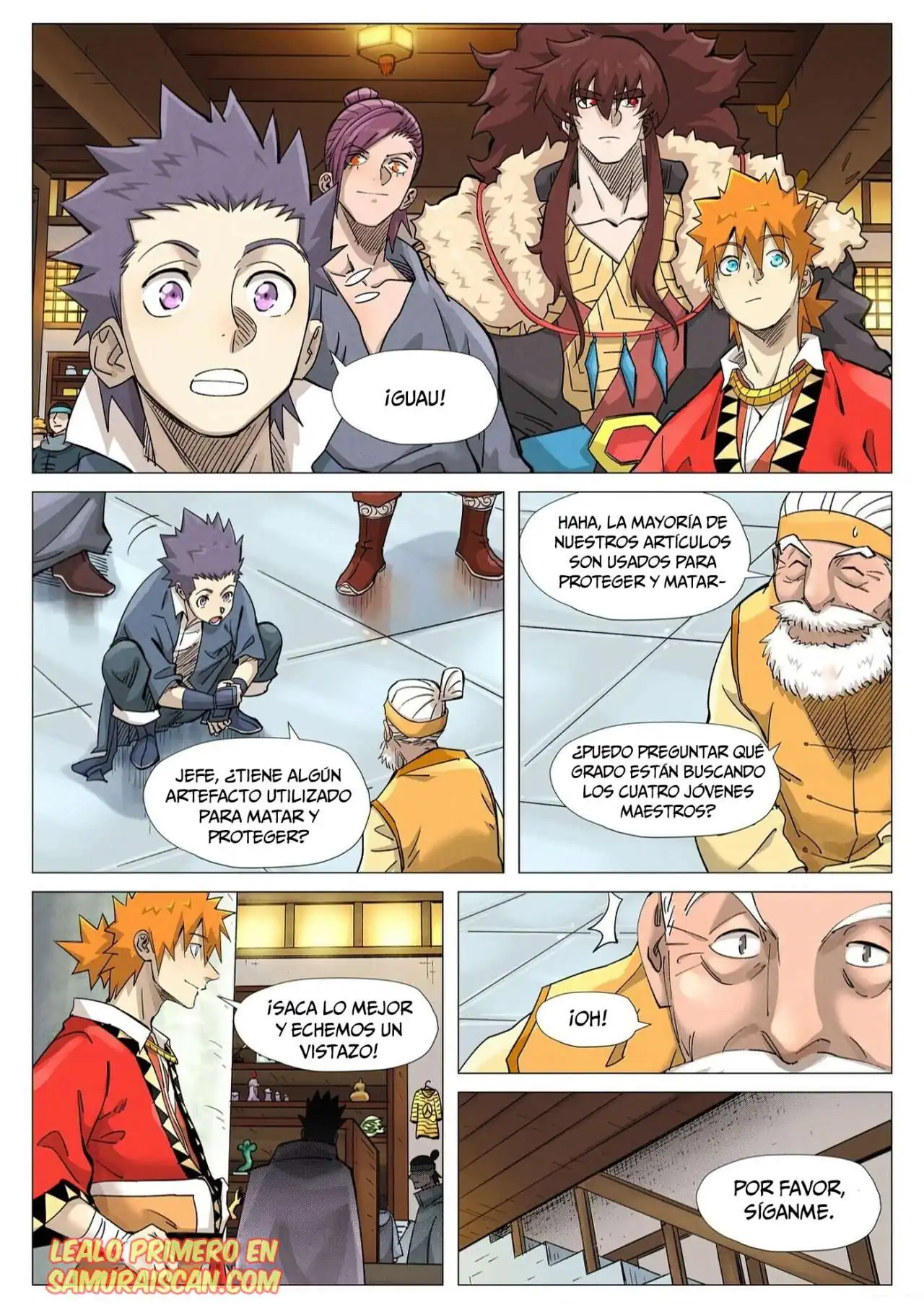 Página 4 — Tales of Demons and Gods Capítulo 367