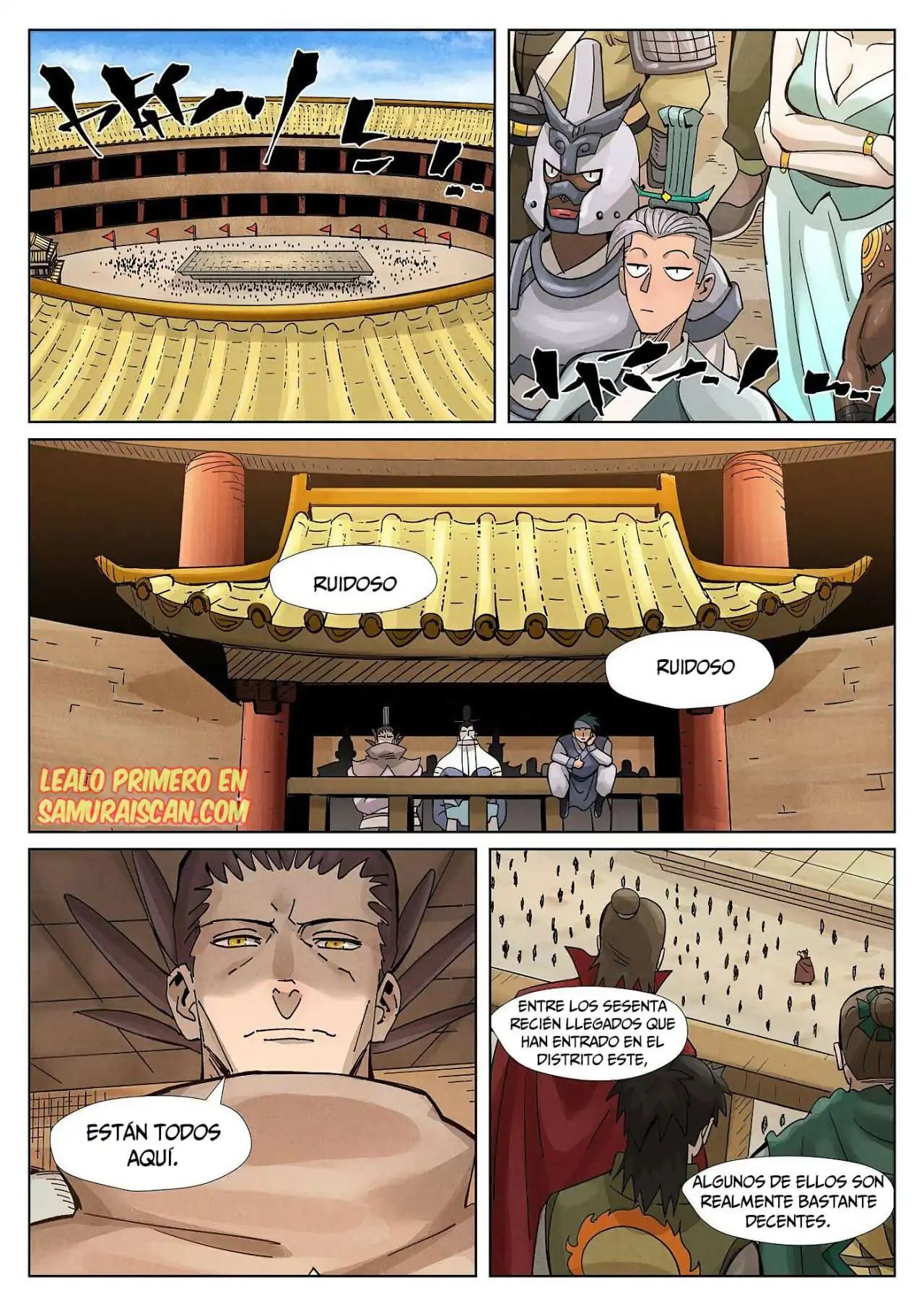 Página 4 — Tales of Demons and Gods Capítulo 368.5
