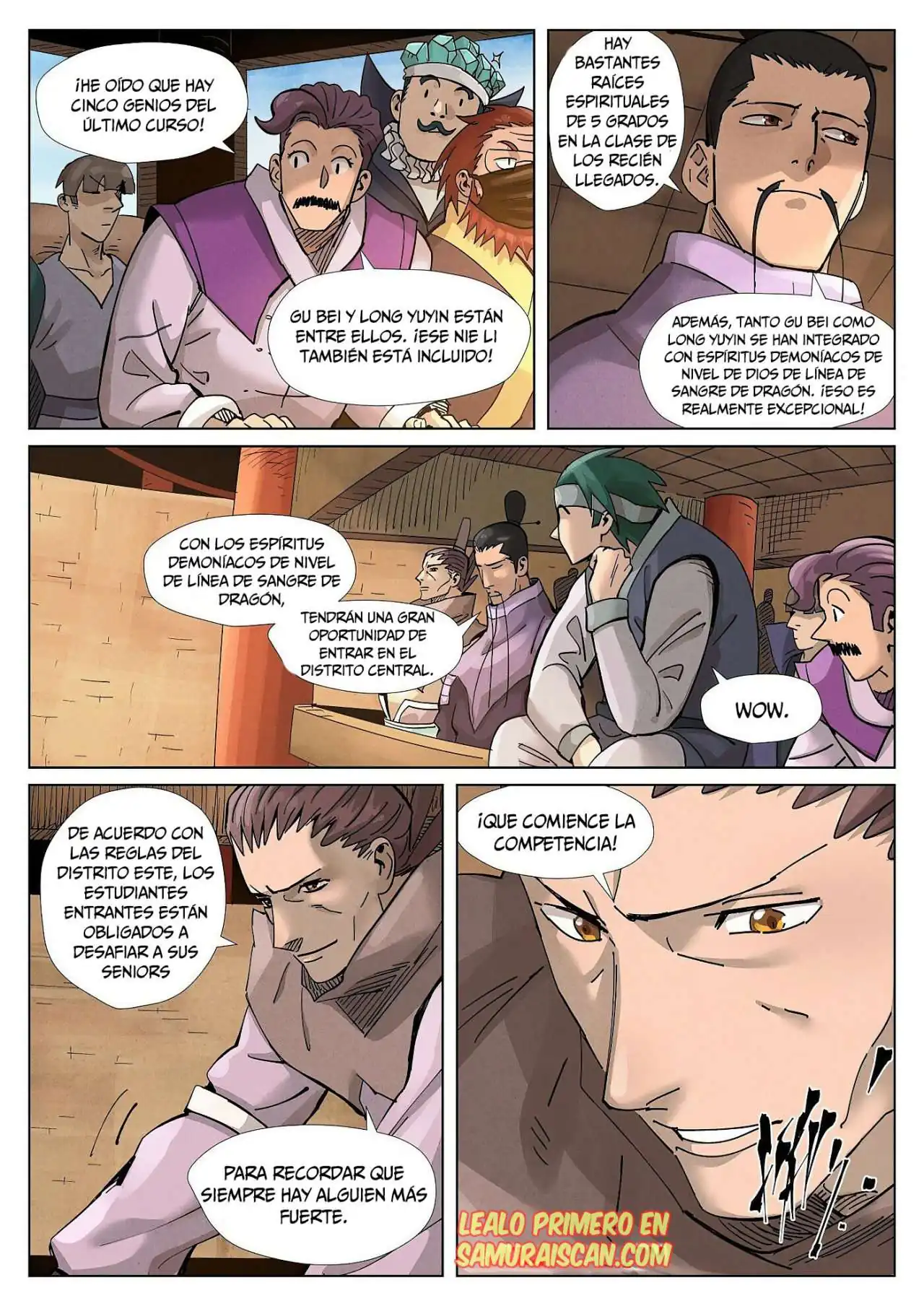 Página 5 — Tales of Demons and Gods Capítulo 368.5