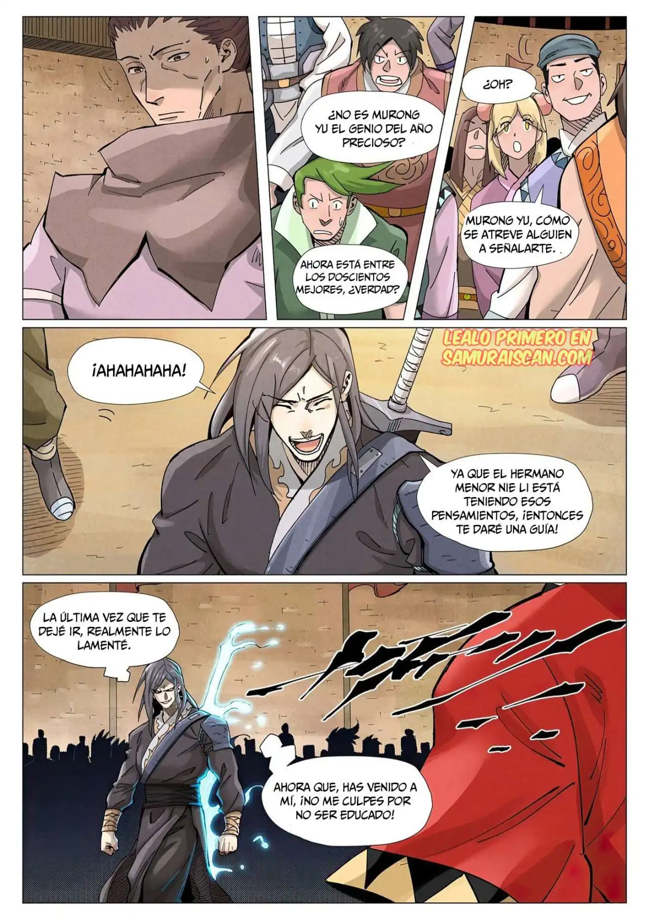 Página 11 — Tales of Demons and Gods Capítulo 368.5
