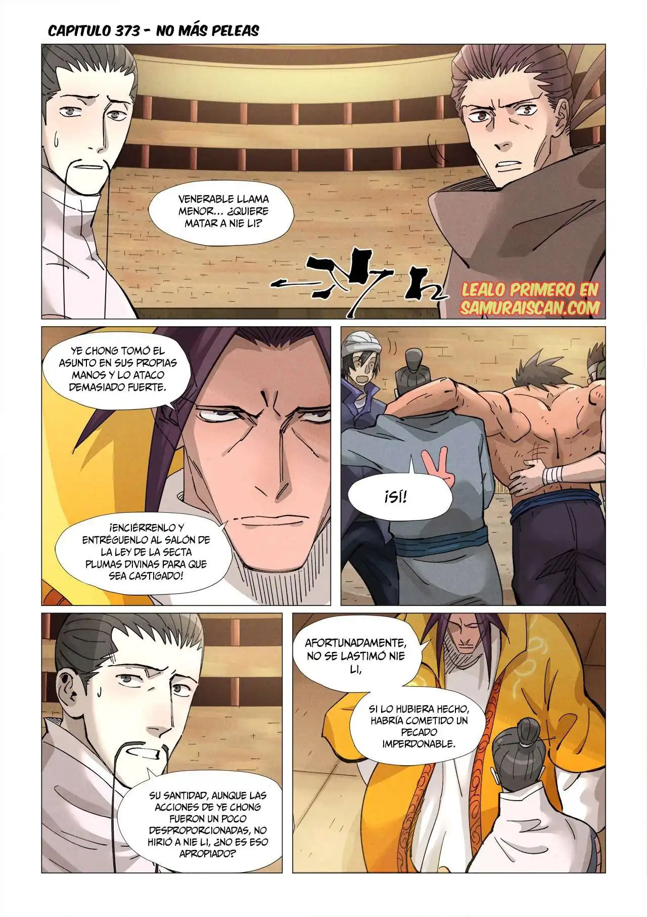 Página 3 — Tales of Demons and Gods Capítulo 373