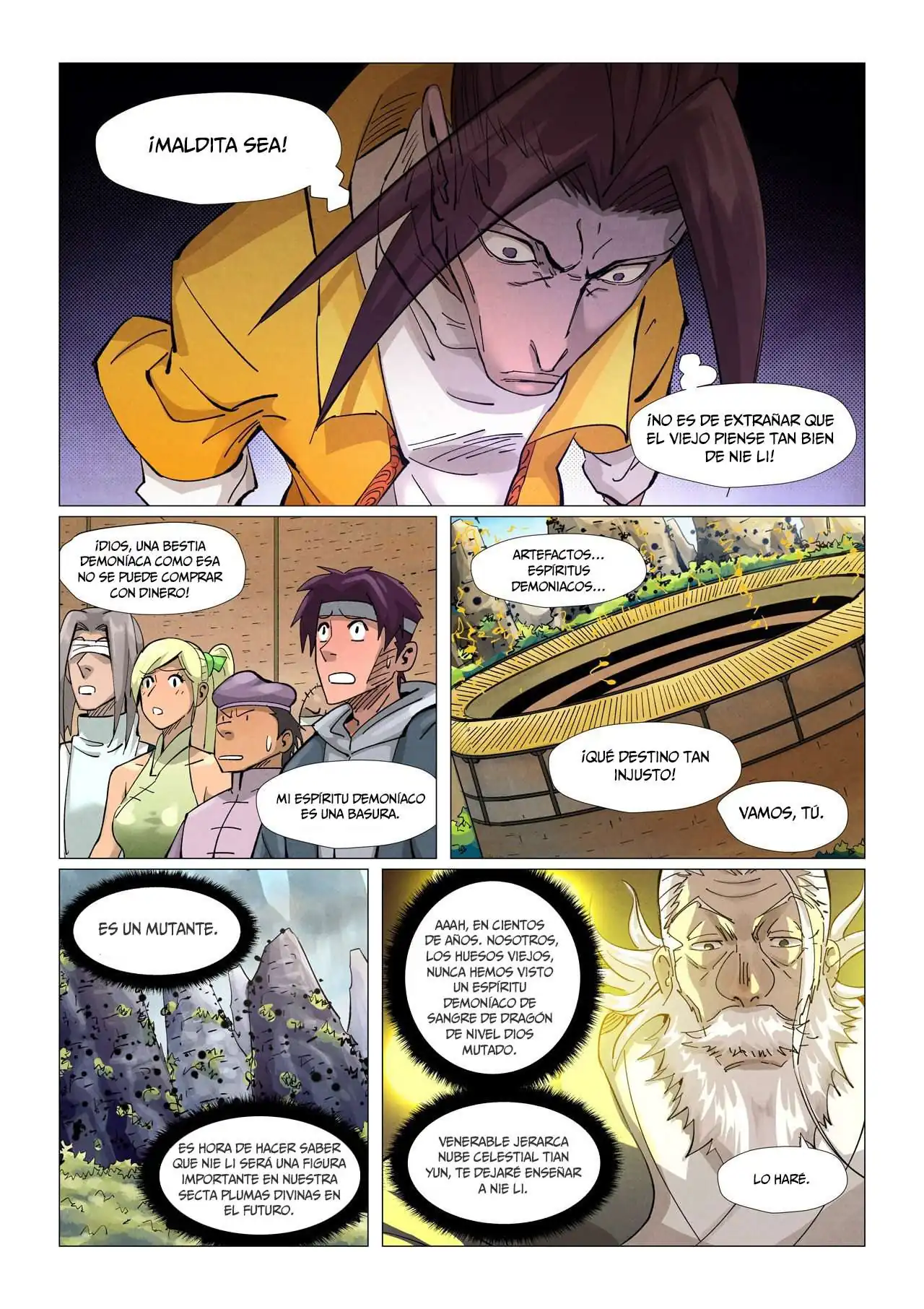 Página 10 — Tales of Demons and Gods Capítulo 374.5