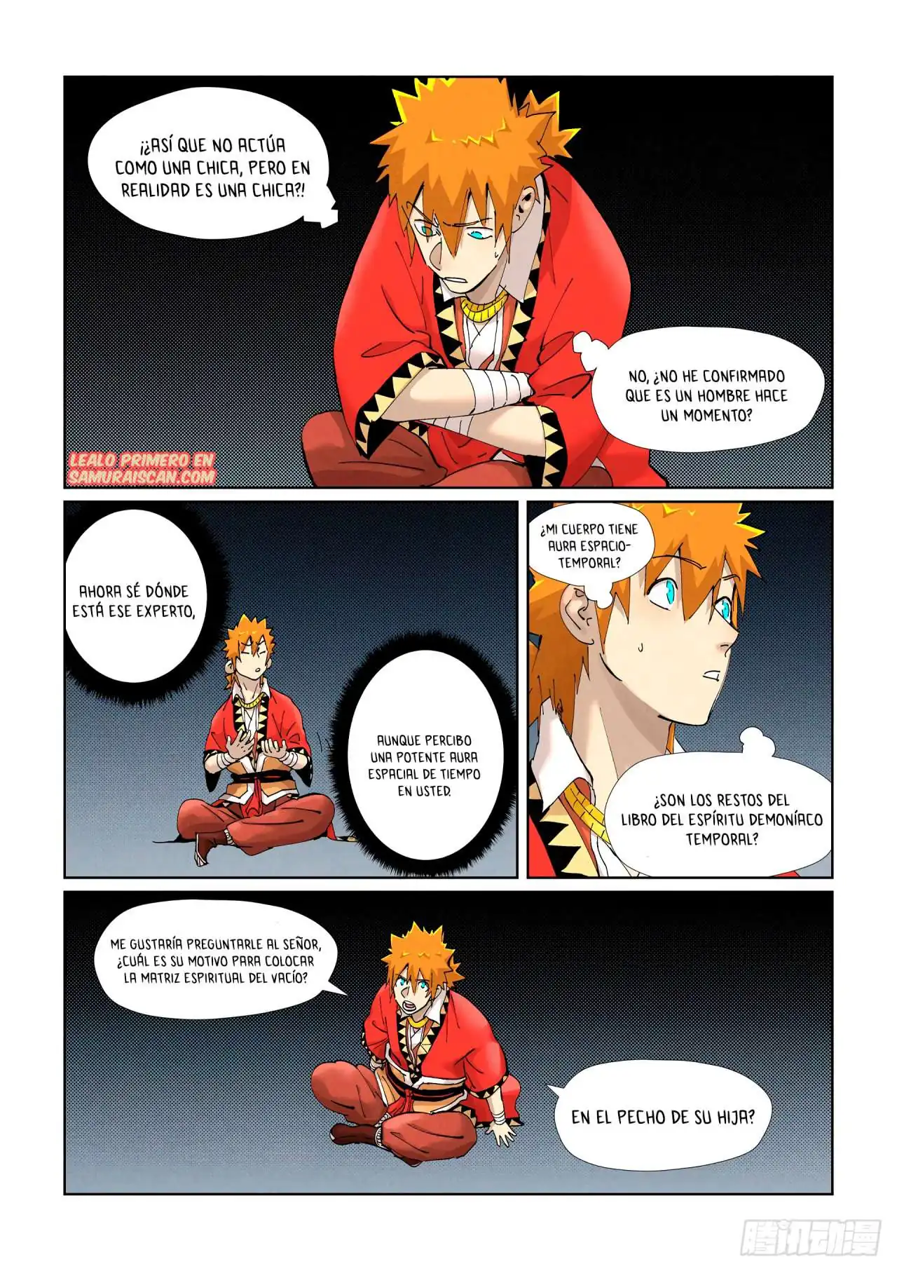 Página 8 — Tales of Demons and Gods Capítulo 384